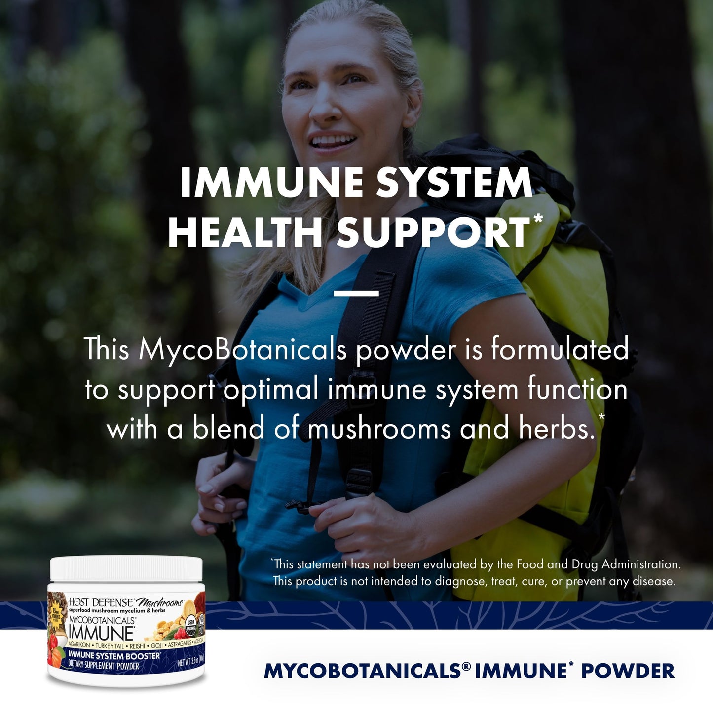 Host Defense MycoBotanicals Immune Powder, 3.5 oz