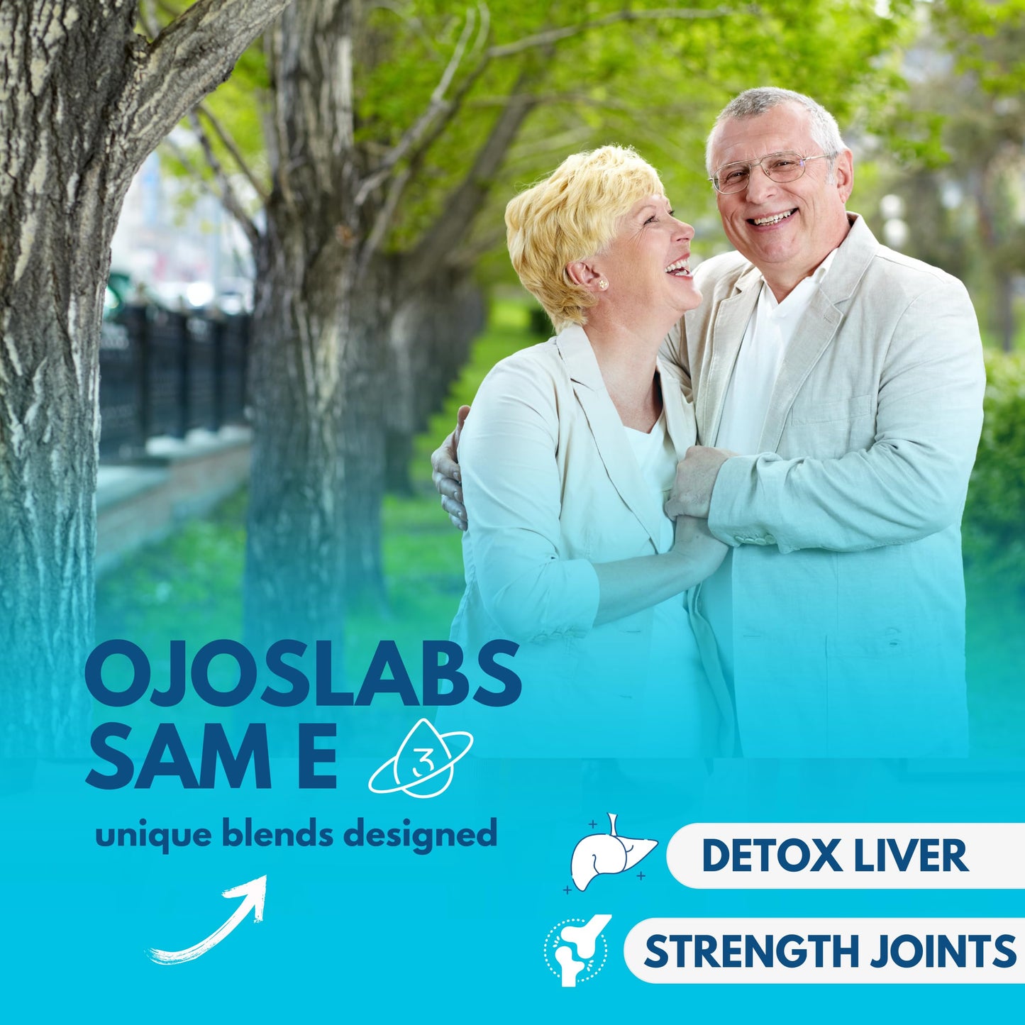 OjosLabs SAM-e 500mg Methionine Capsule, 60 Count