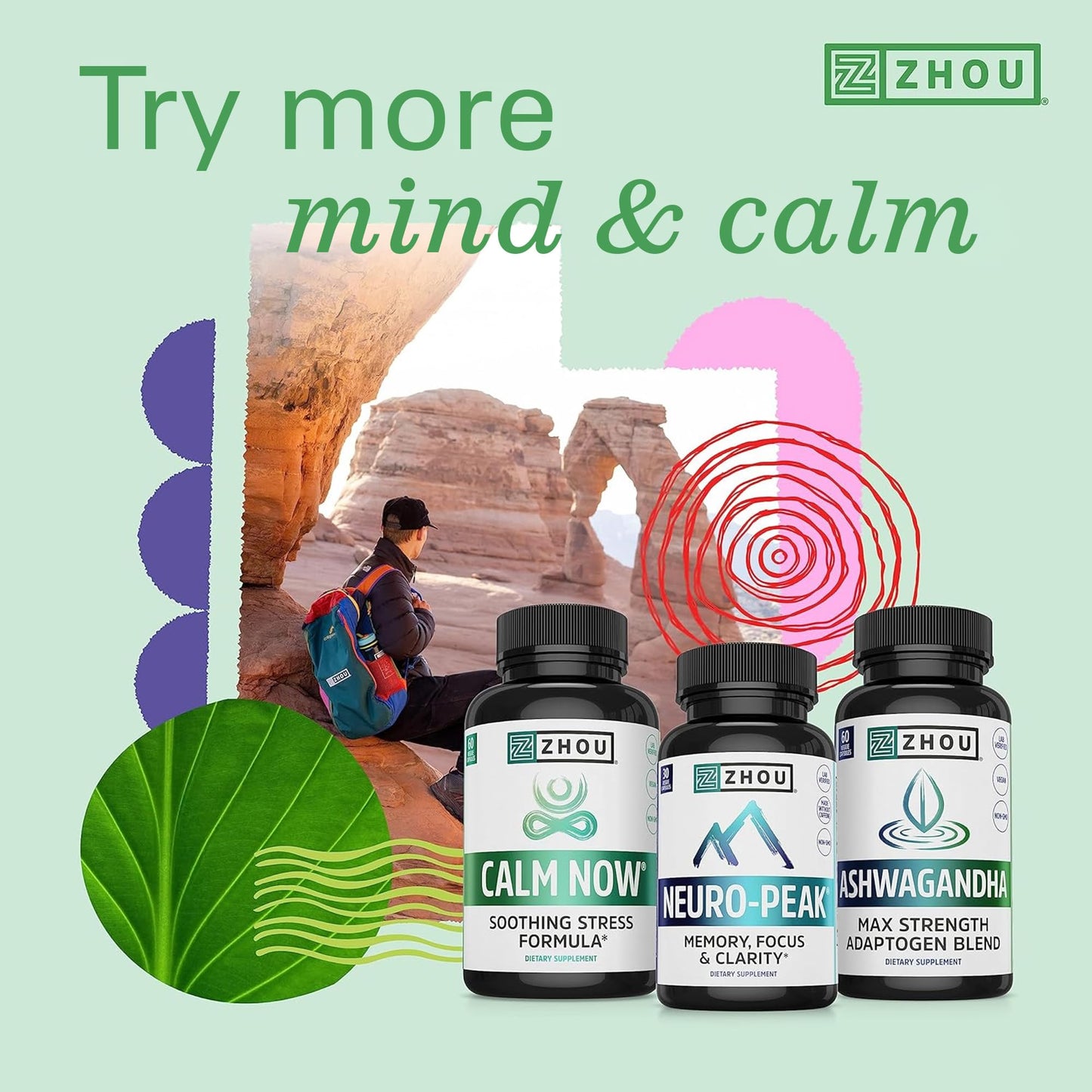 ZHOU Driftoff Nature Inspired Sleep Aid Capsule 120 Capsules