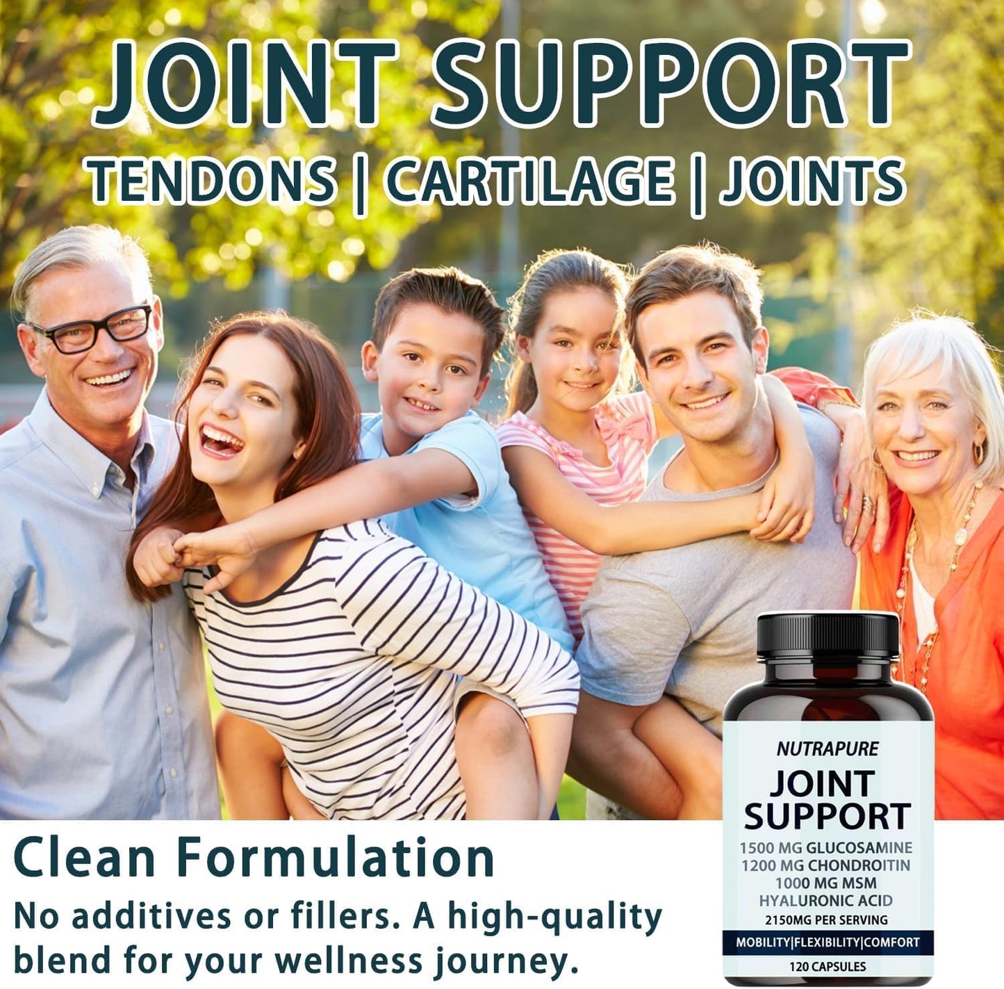 YPRYPR Nutrapure Joint Support 120 Capsules