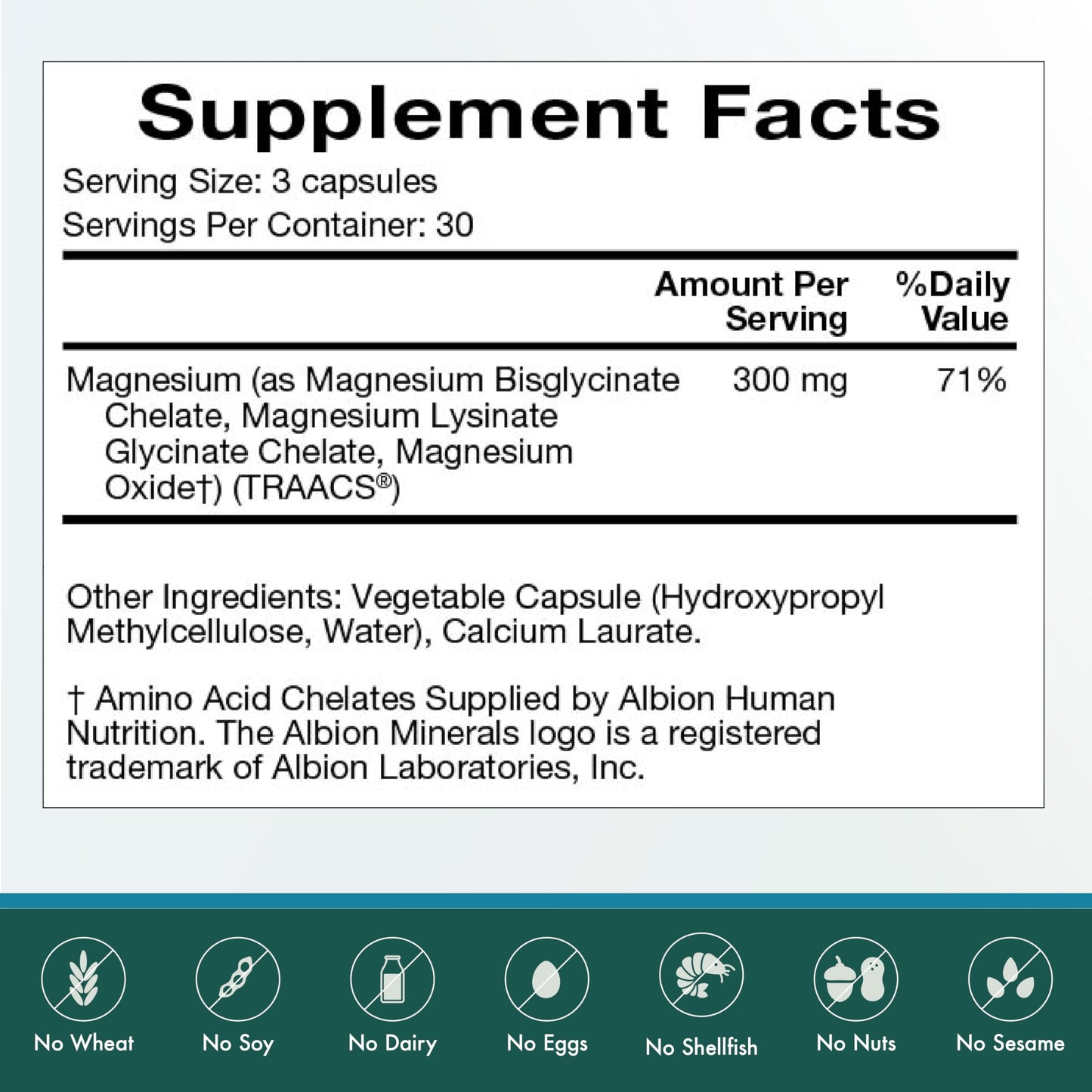 Natura Health Products Dual-Mag Complex Magnesium Bisglycinate Capsules 90 Count