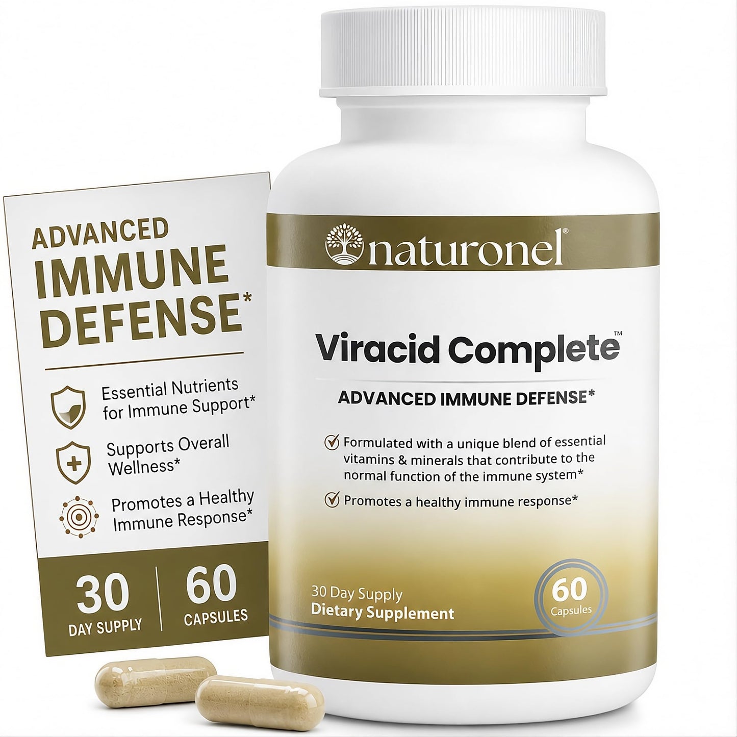 Naturonel Viracid Complete Immune Formula Capsule 60 Count