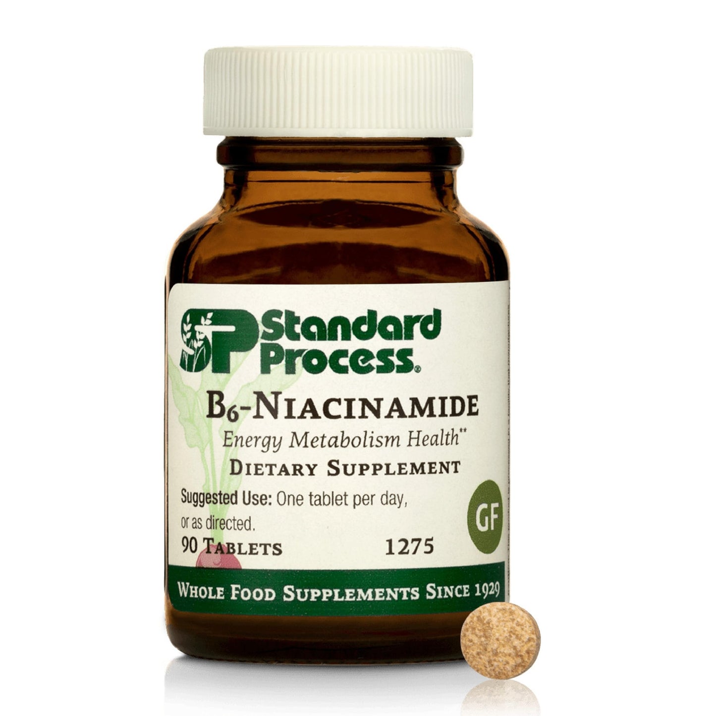 Standard Process Inc. B6-Niacinamide Tablet, 90 Tablets