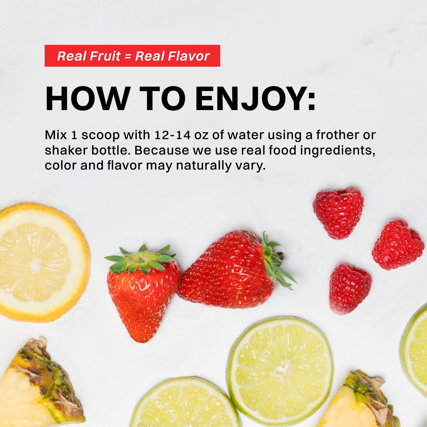 JUST INGREDIENTS Orange Pineapple Electrolytes Powder 8.5