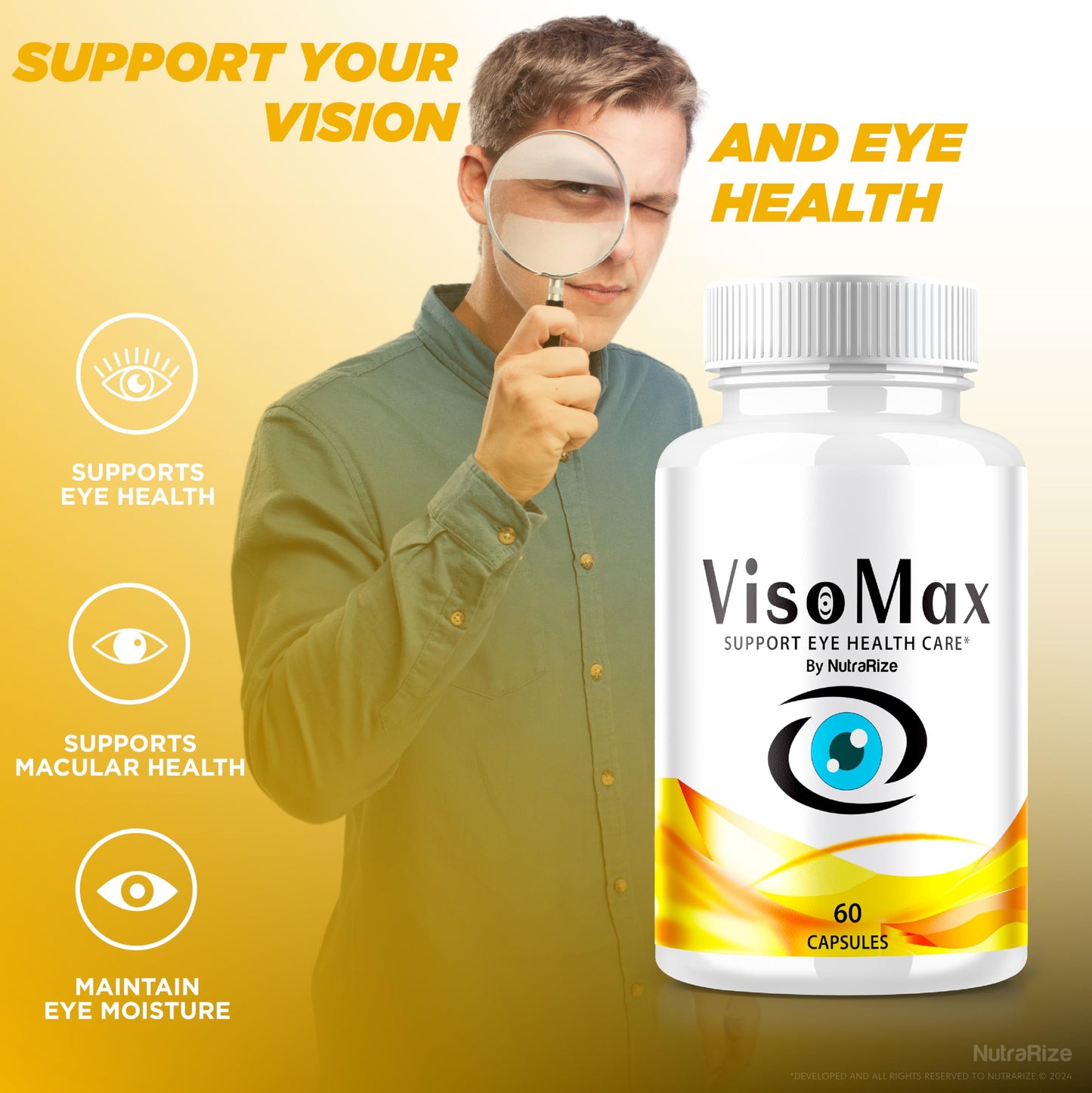 NutraRize VisoMax 120 Capsules