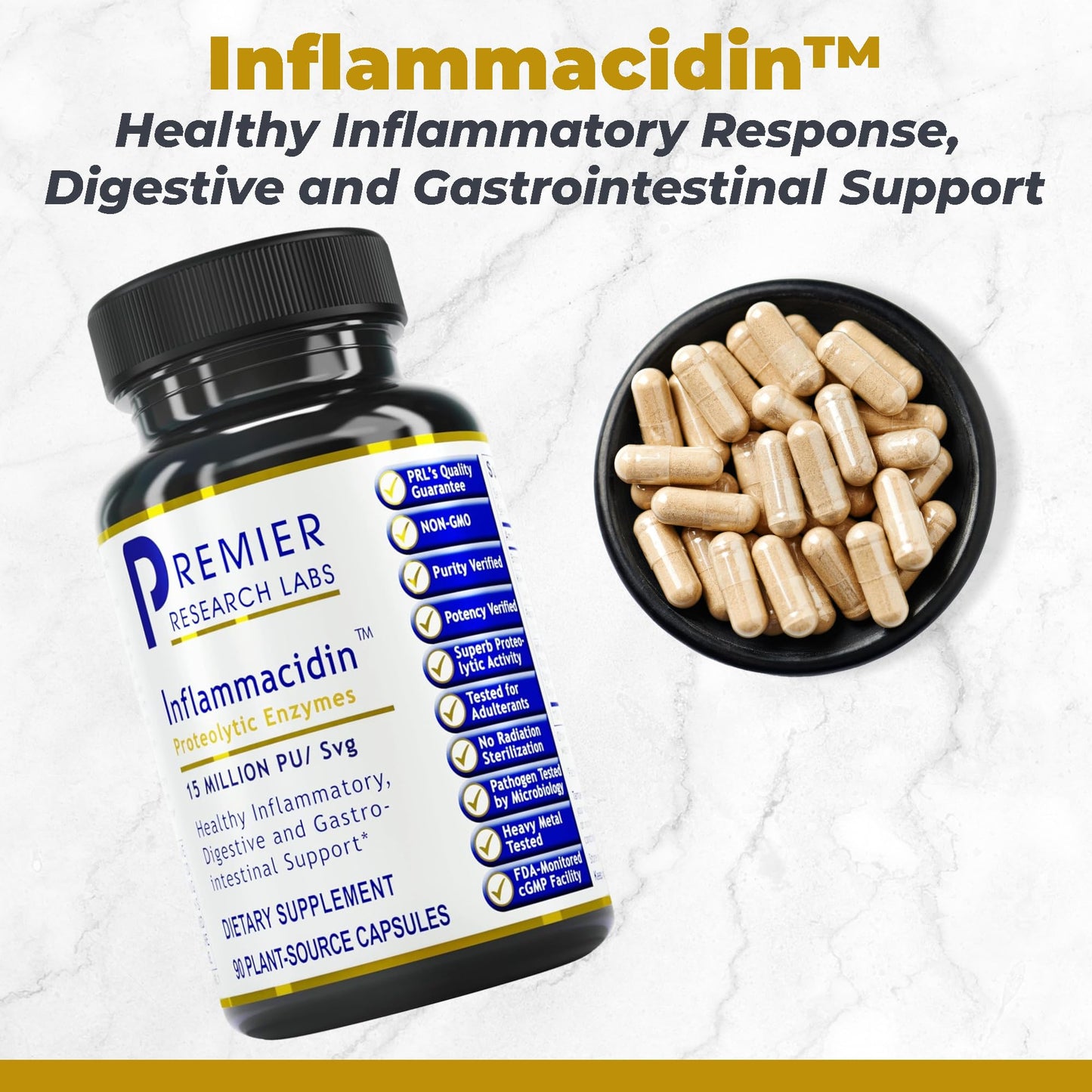 Premier Research Labs Inflammacidin Capsules 90