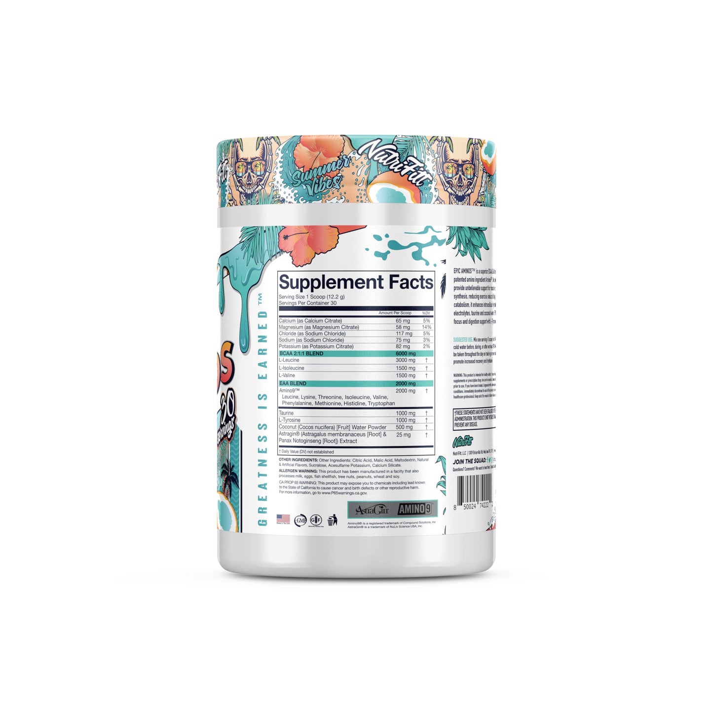 NutriFitt Epic Aminos Powder 15.8733