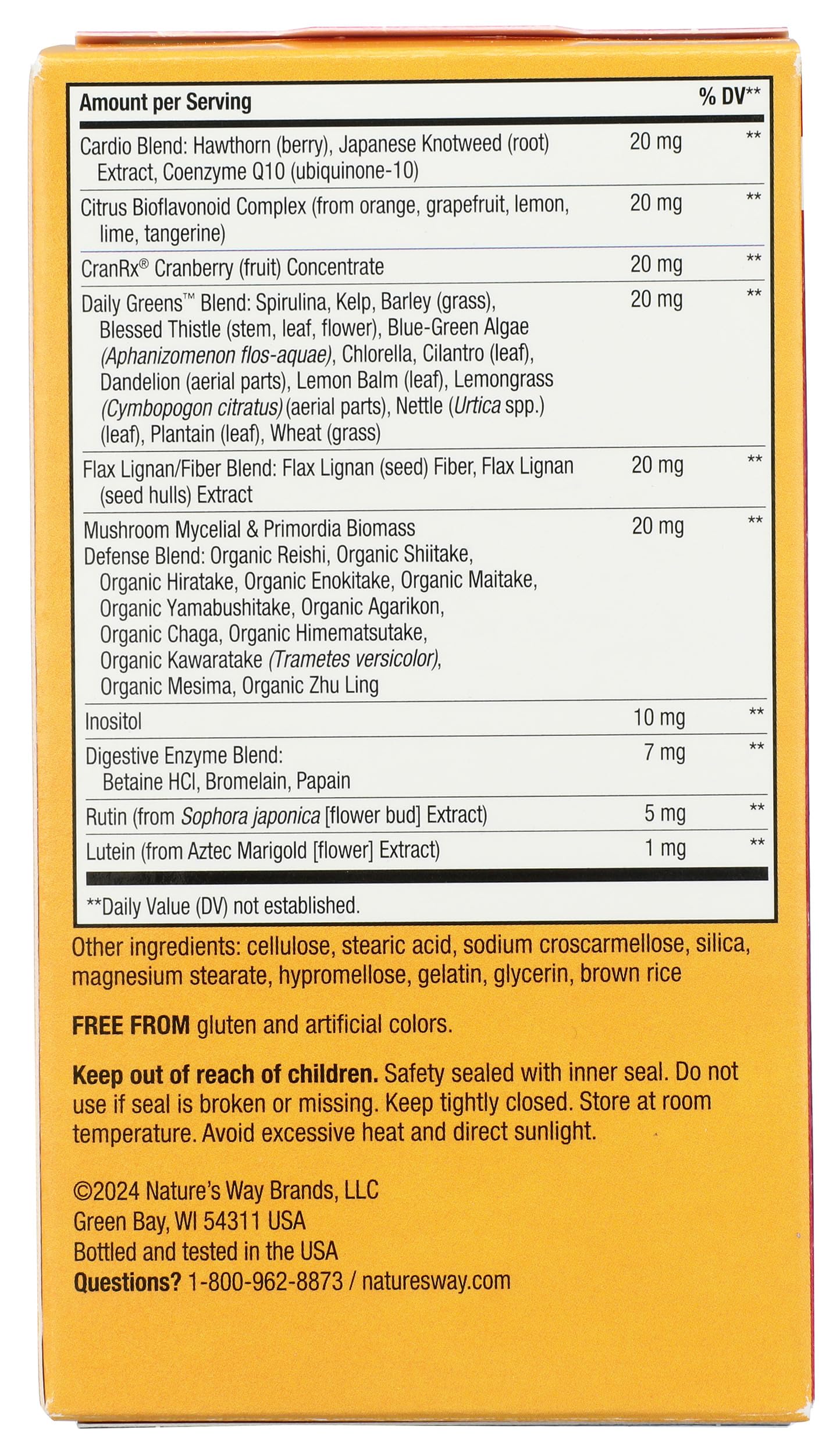Nature's Way Alive Once Daily Women 50 Plus Multivitamin Tablets, 60 Count