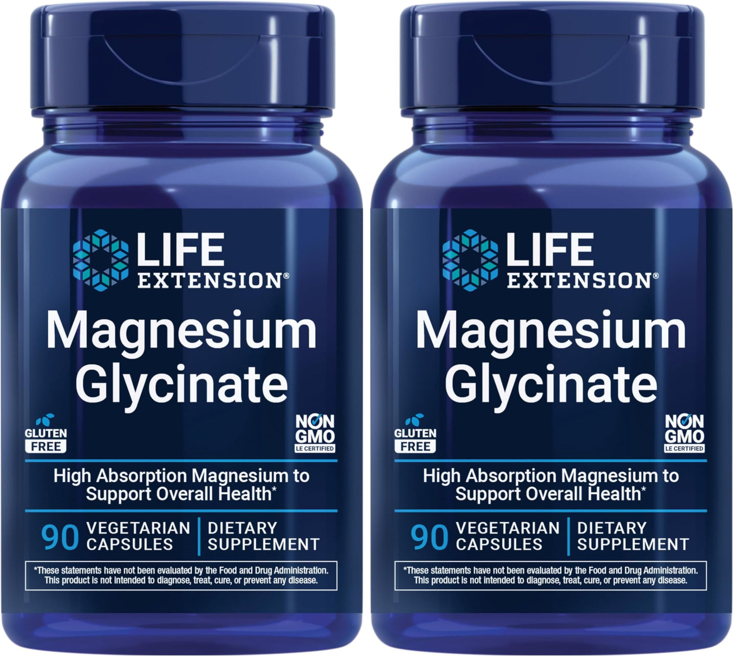 Life Extension Magnesium Glycinate Capsules 180