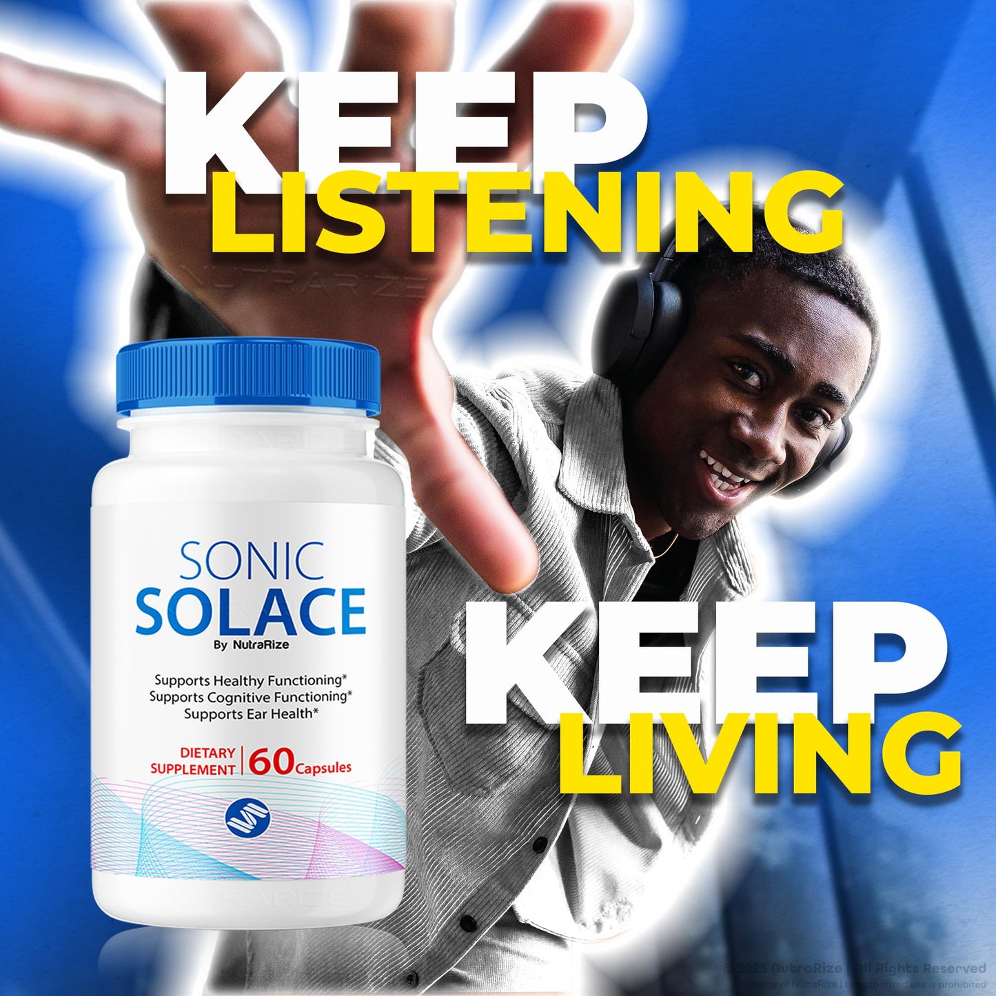NutraRize Sonic Solace 120 Capsules