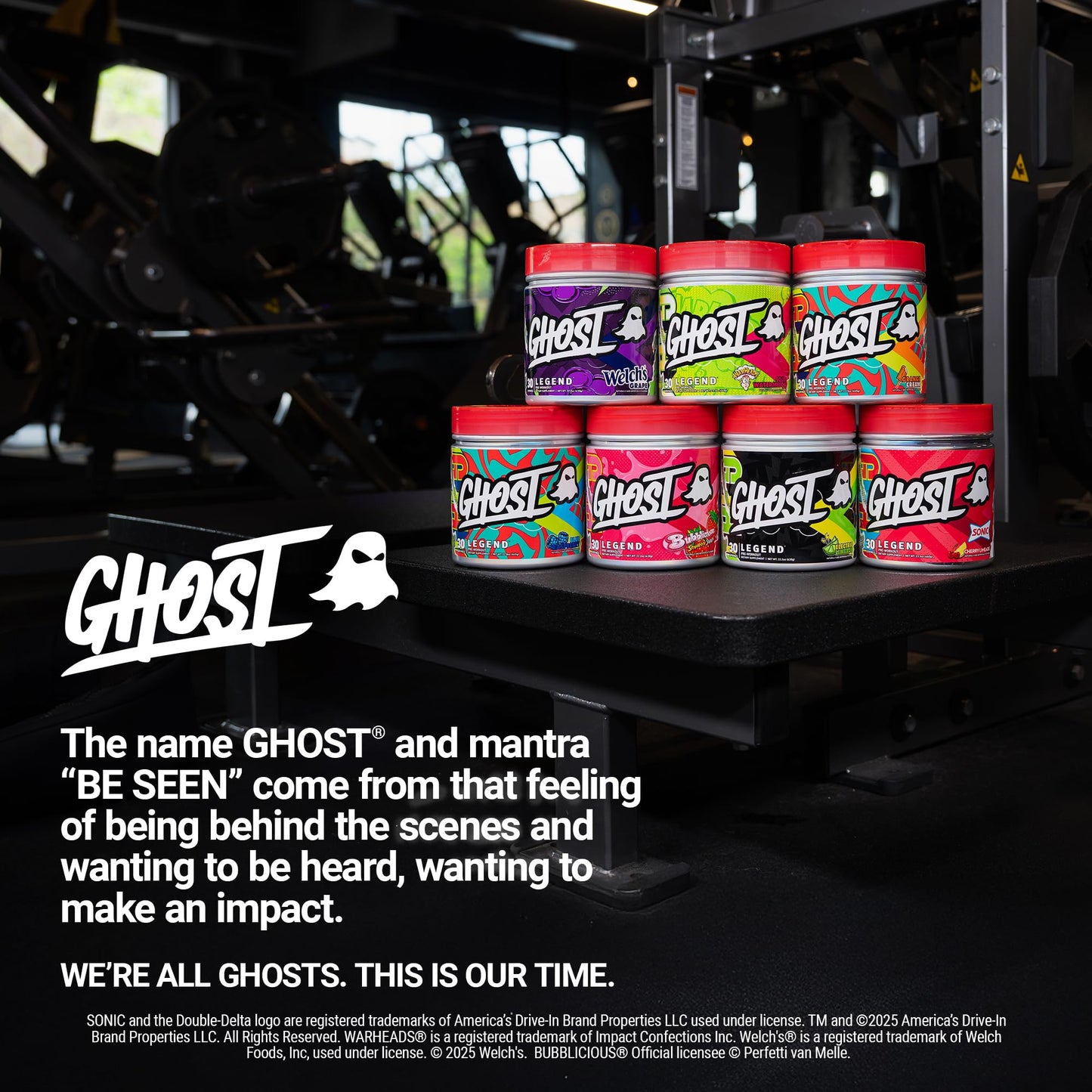 GHOST Legend Pre-Workout Powder, 23.3 oz