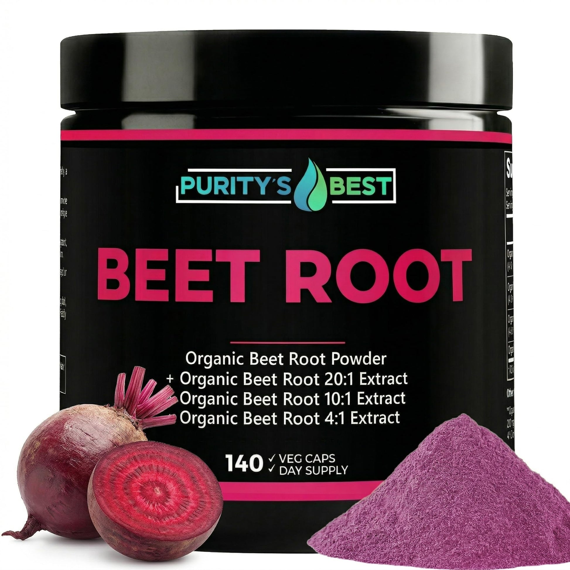 Purity`s Best Beet Root Extract Capsule 140 Count
