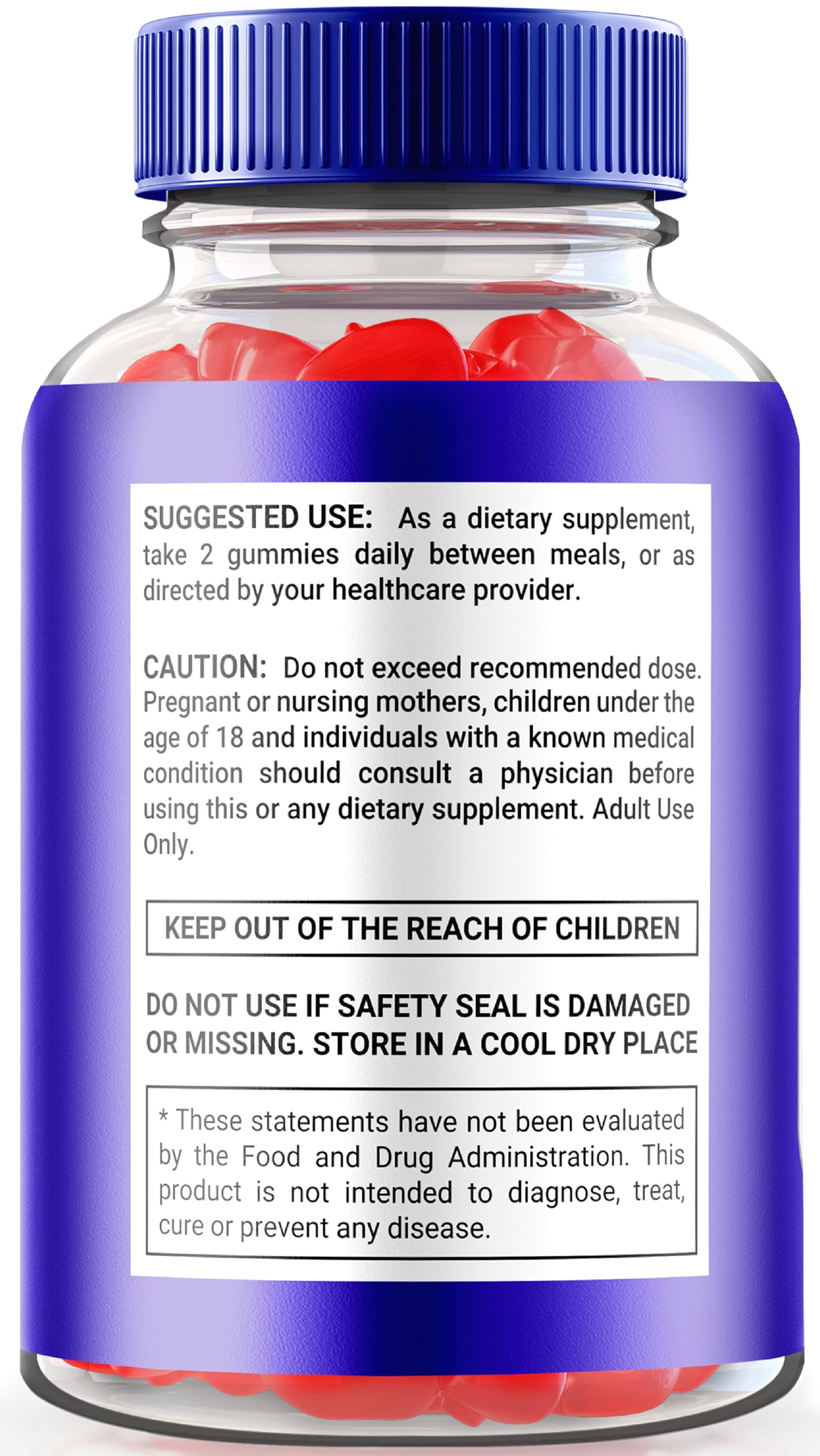 NutraRize MicroBio Keto ACV Gummies, 60 Gummies