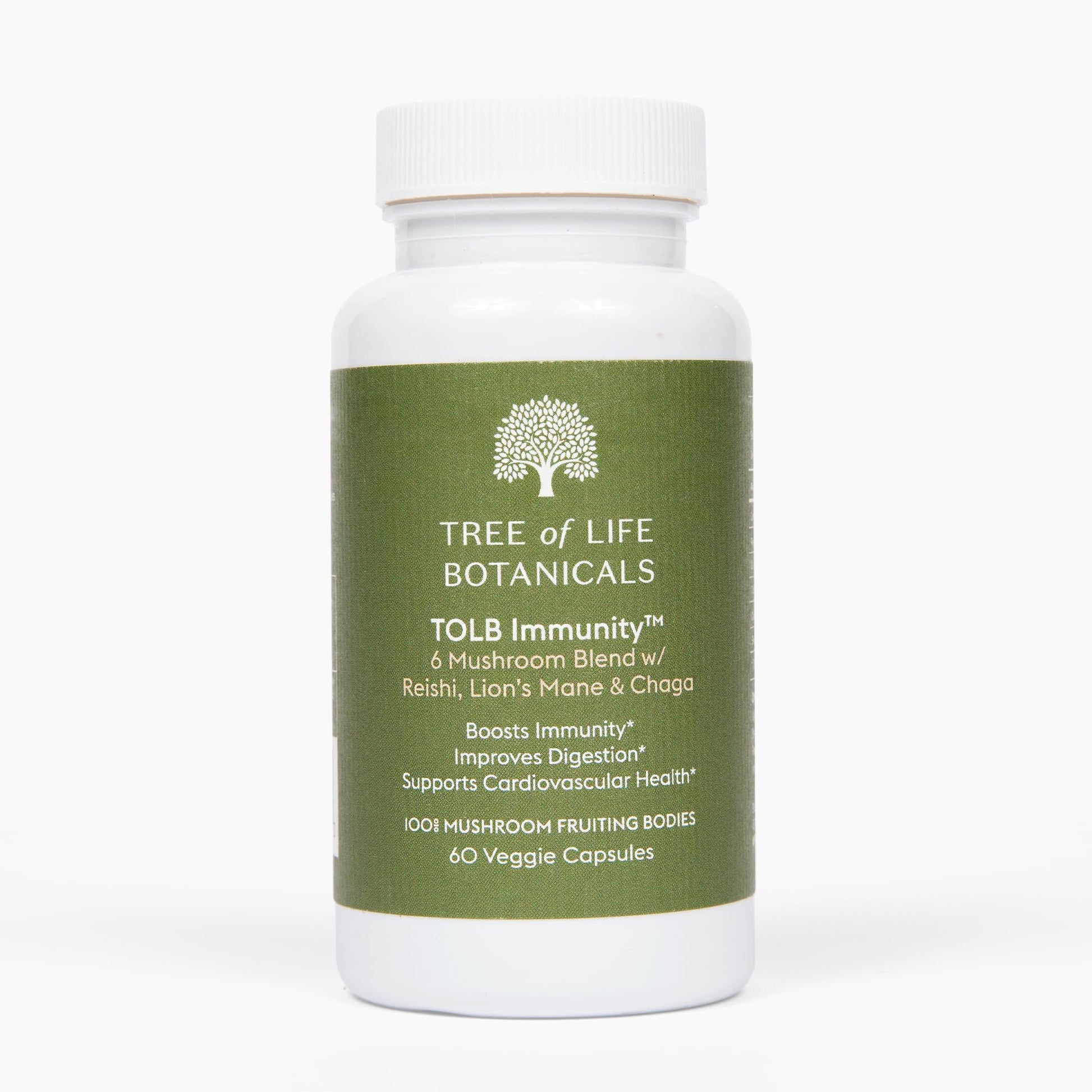 Tree of Life Botanicals Immunity Mushroom Complex 60 Capsules
