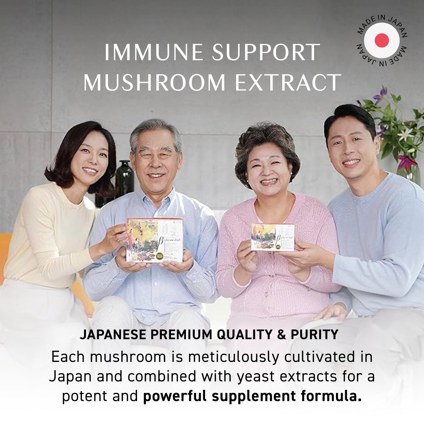 Umeken Beta Glucan Immune Boost Mushroom Extract 30 Tablets