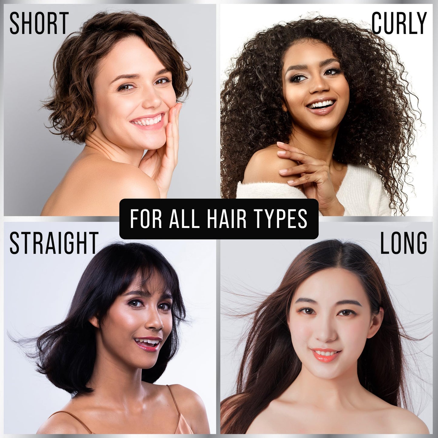 Hair Thickness Maximizer Biotin and Collagen Supplement – 10,000mcg Biotin + Bovine Collagen, Capsules, 30 Count