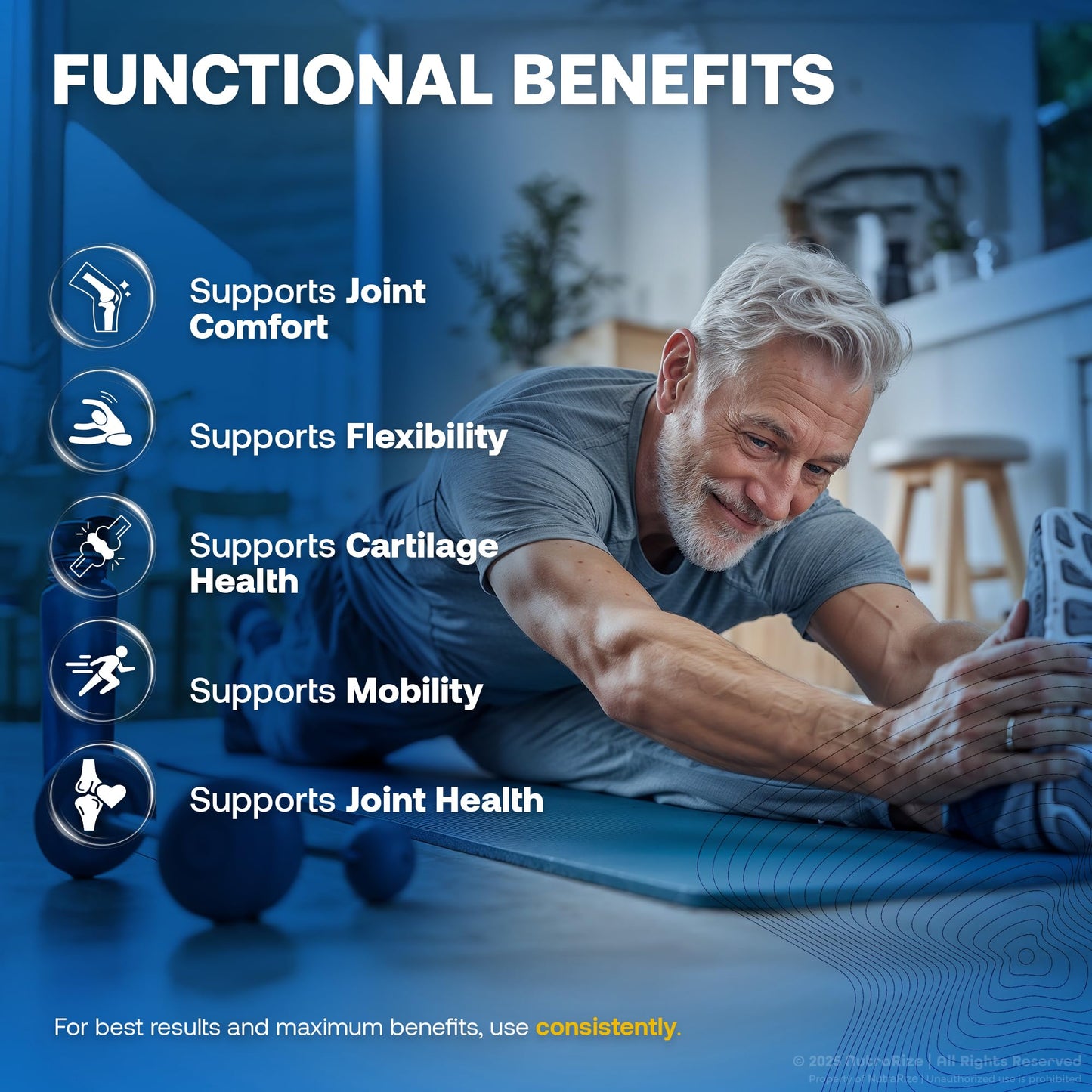 NutraRize Arthro MD+ Capsules, 300 Capsules