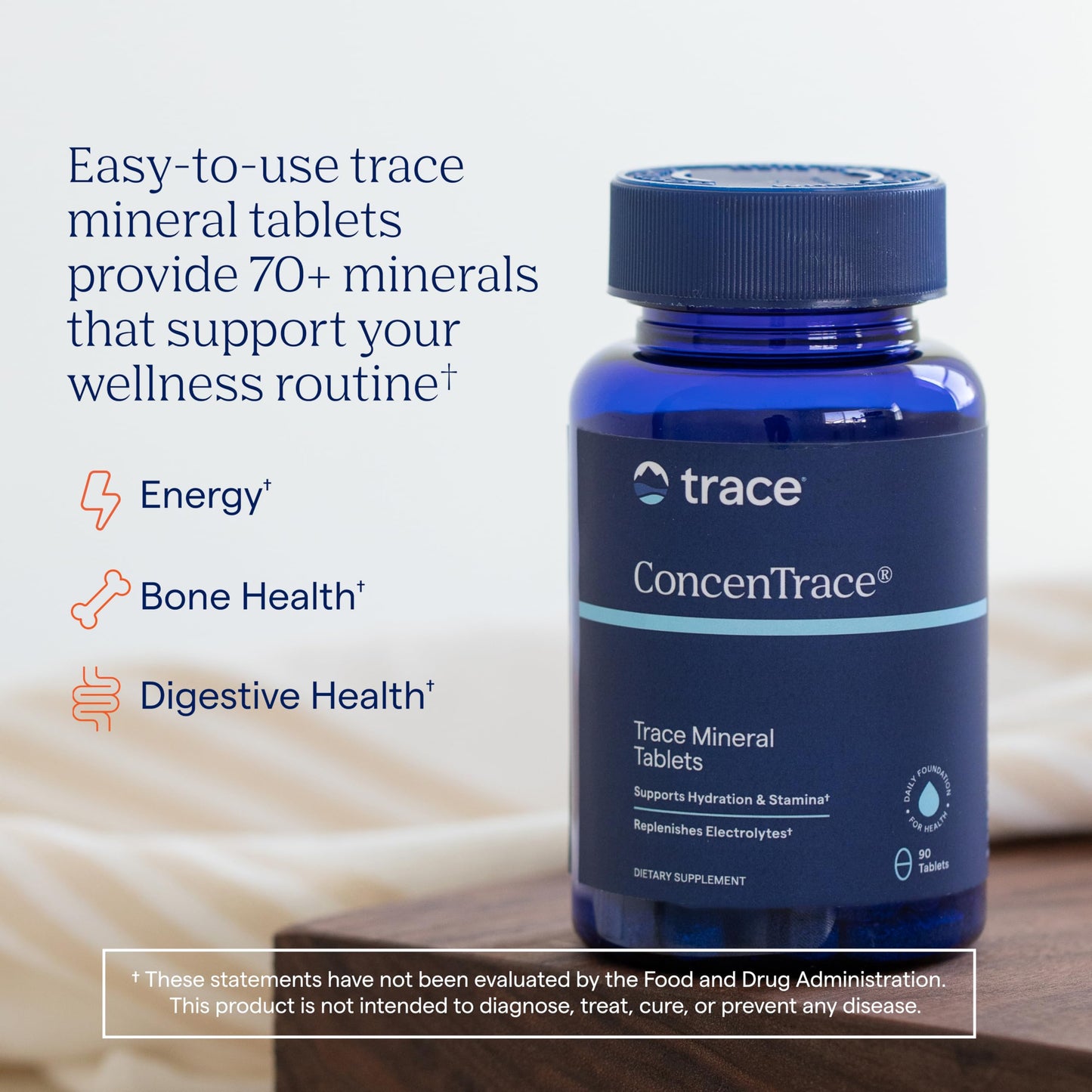 Trace Minerals Research Concentrace Mineral Tabs 90 Tablets