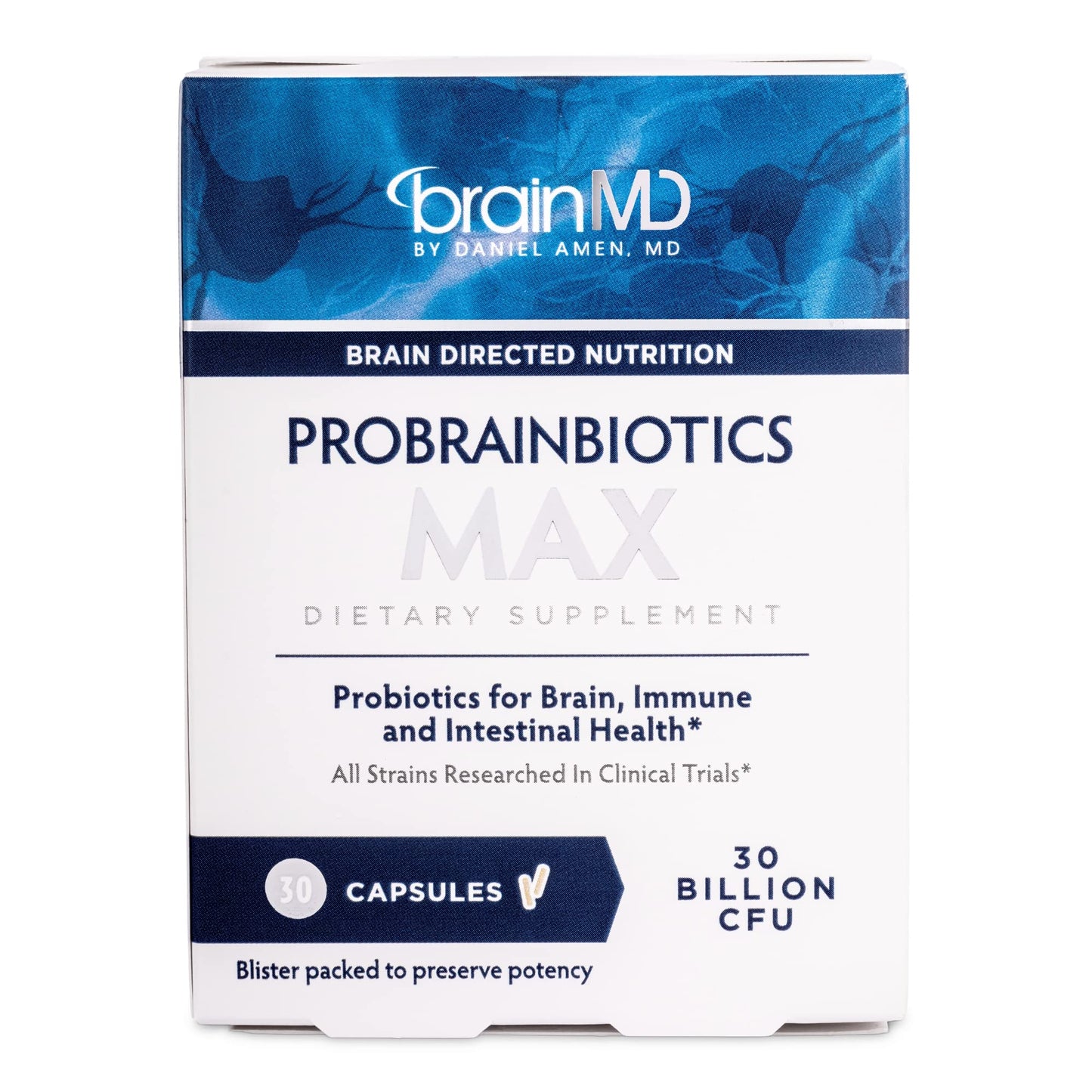 BRAINMD Dr Amen ProBrainBiotics MAX 30 Capsules