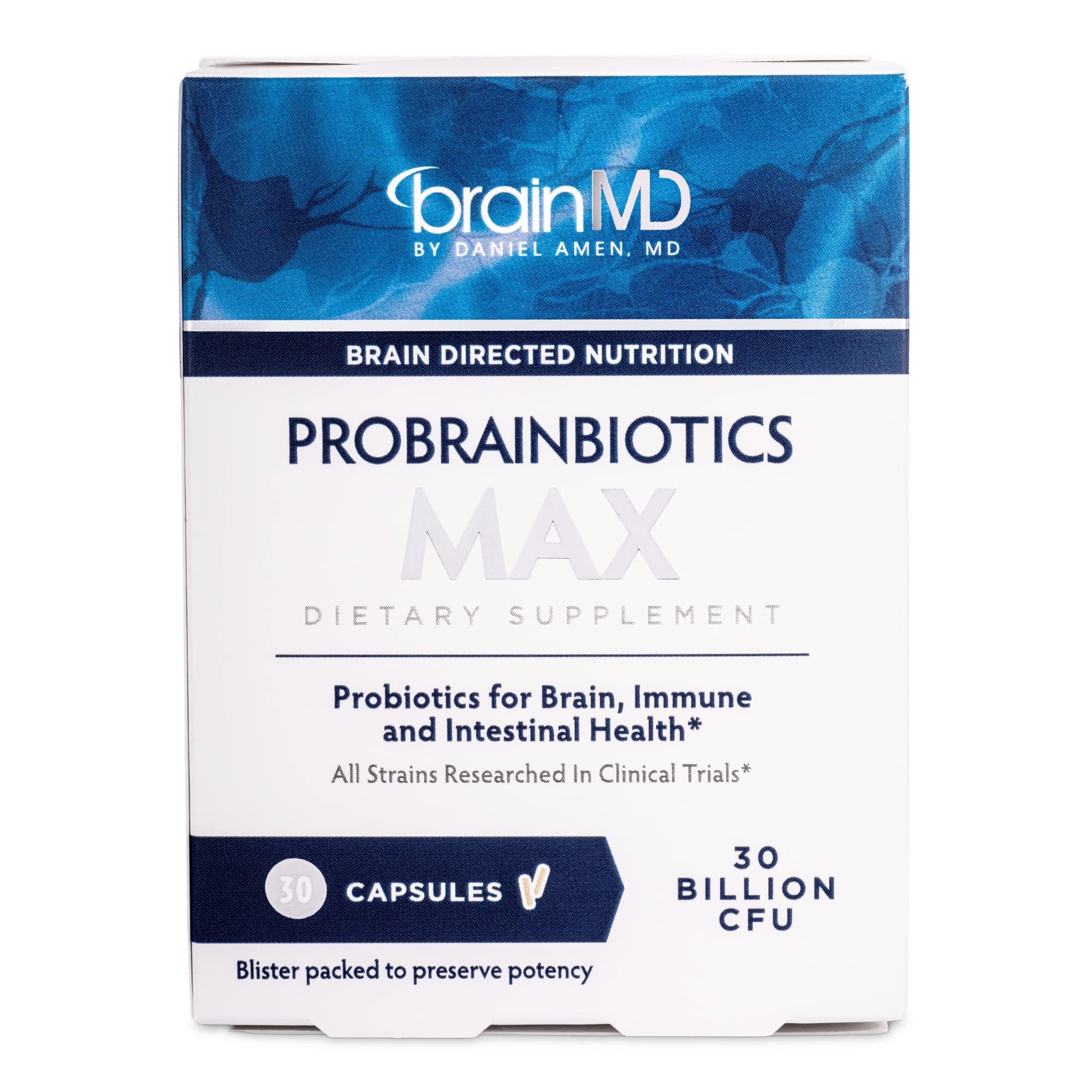 BRAINMD Dr Amen ProBrainBiotics MAX 30 Capsules
