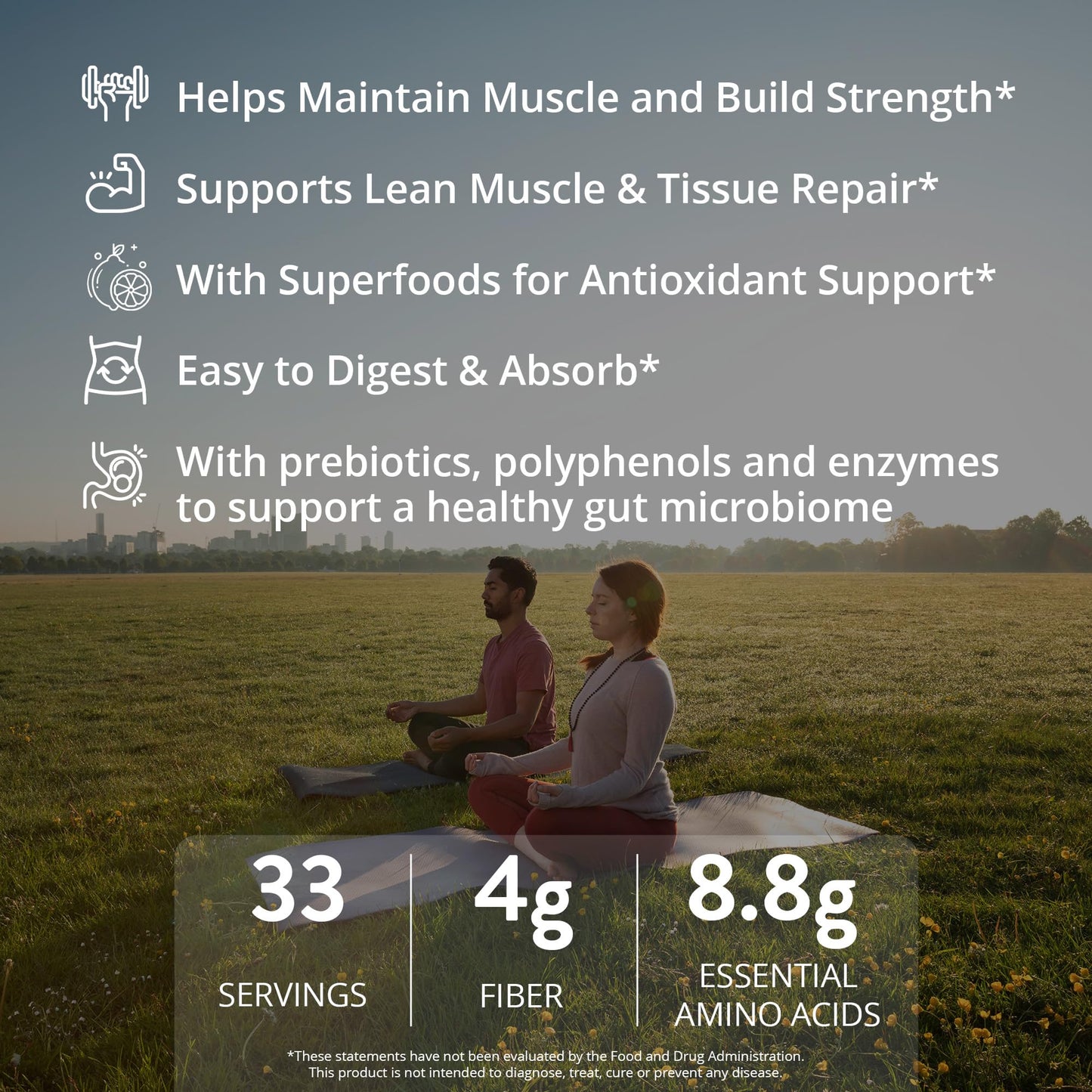 MRM Veggie Protein with Superfoods Protein Powder 40.2 oz