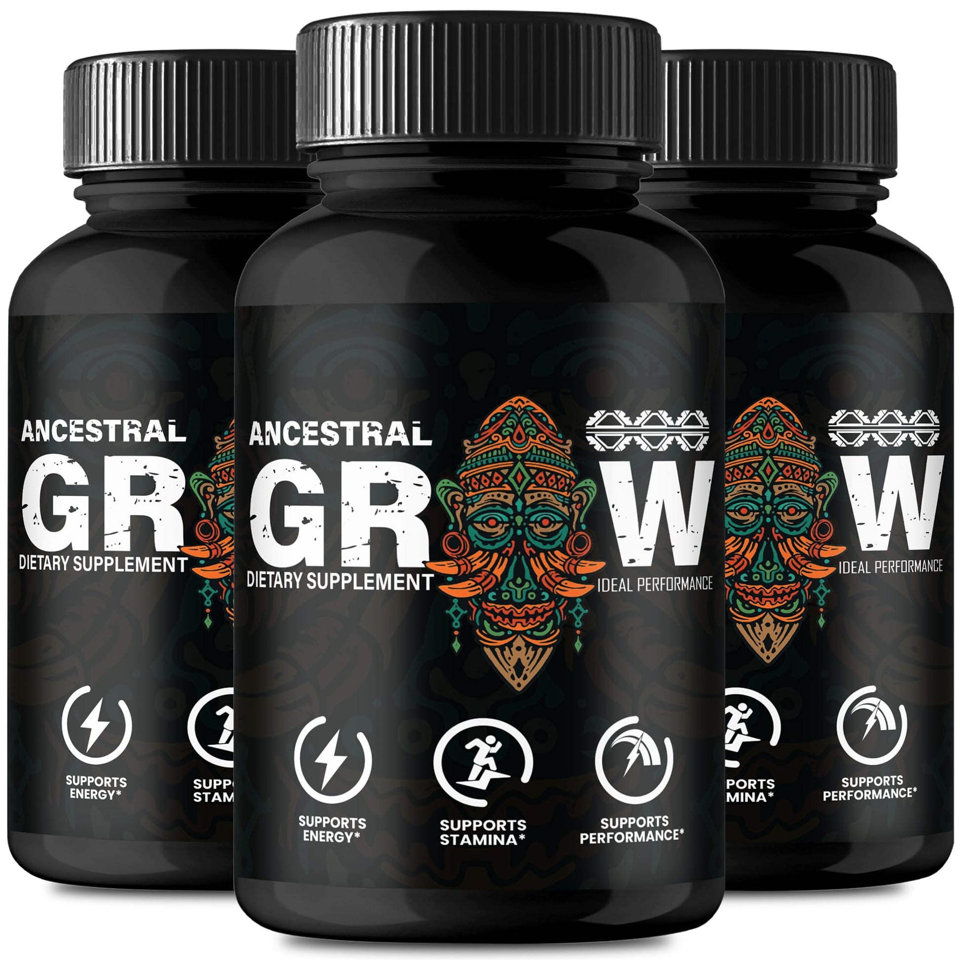 IDEAL PERFORMANCE Ancestral Grow Supplement Capsule, 180 Capsules