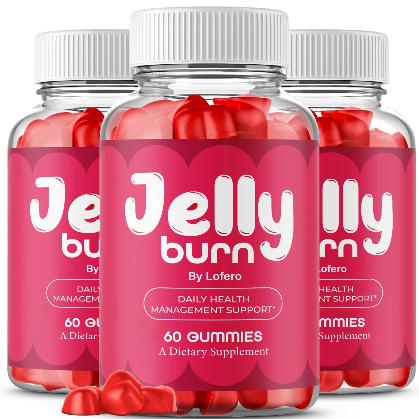 Lofero Jelly Burn Gummies 180 Gummies