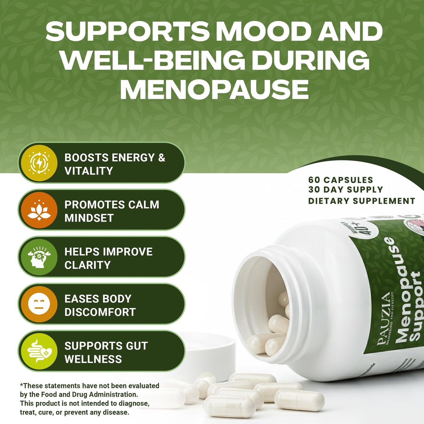 KERAPIL PAUZIA Menopause Supplements Capsule 60 Capsules