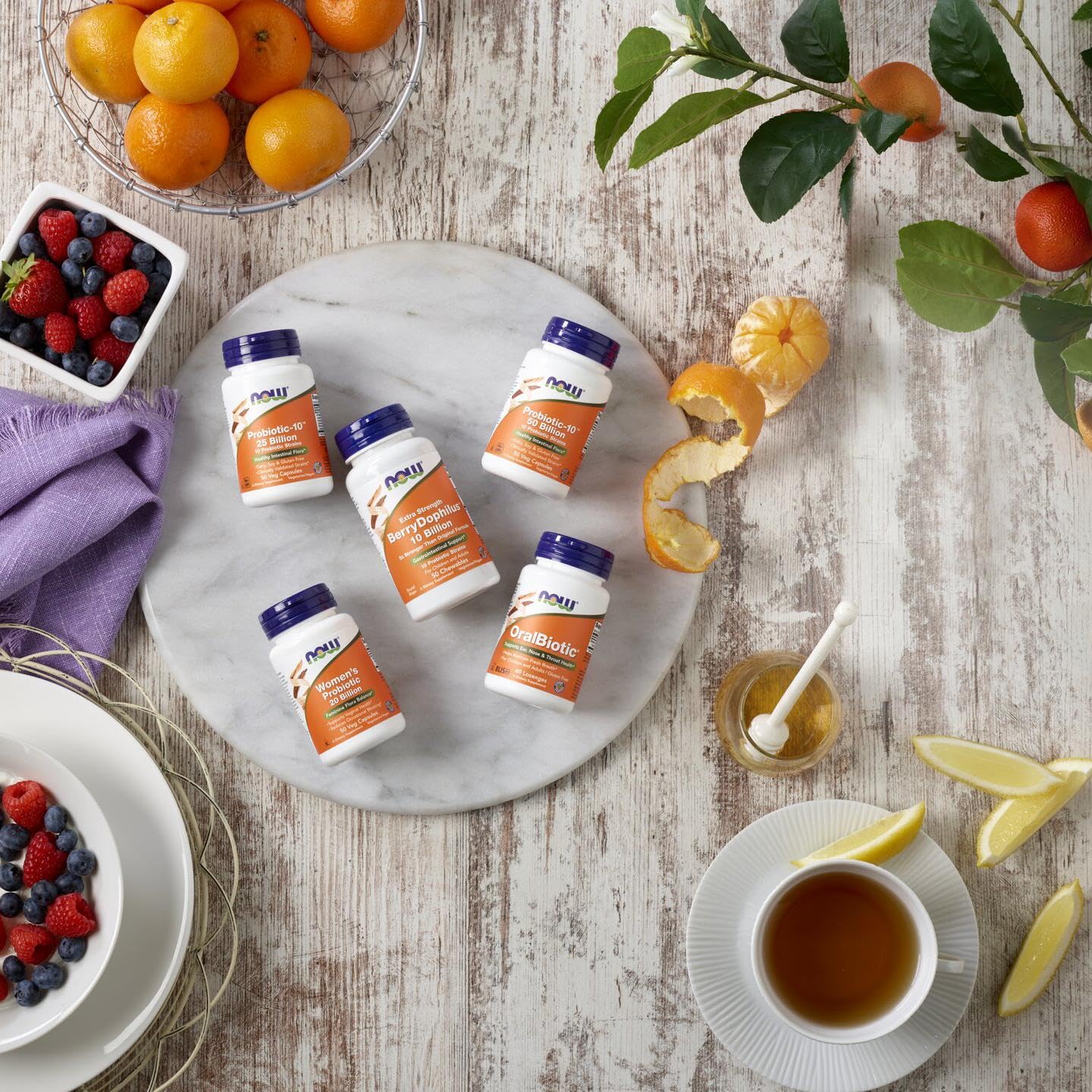 NOW Foods Probiotic-10 50 Veg Capsules