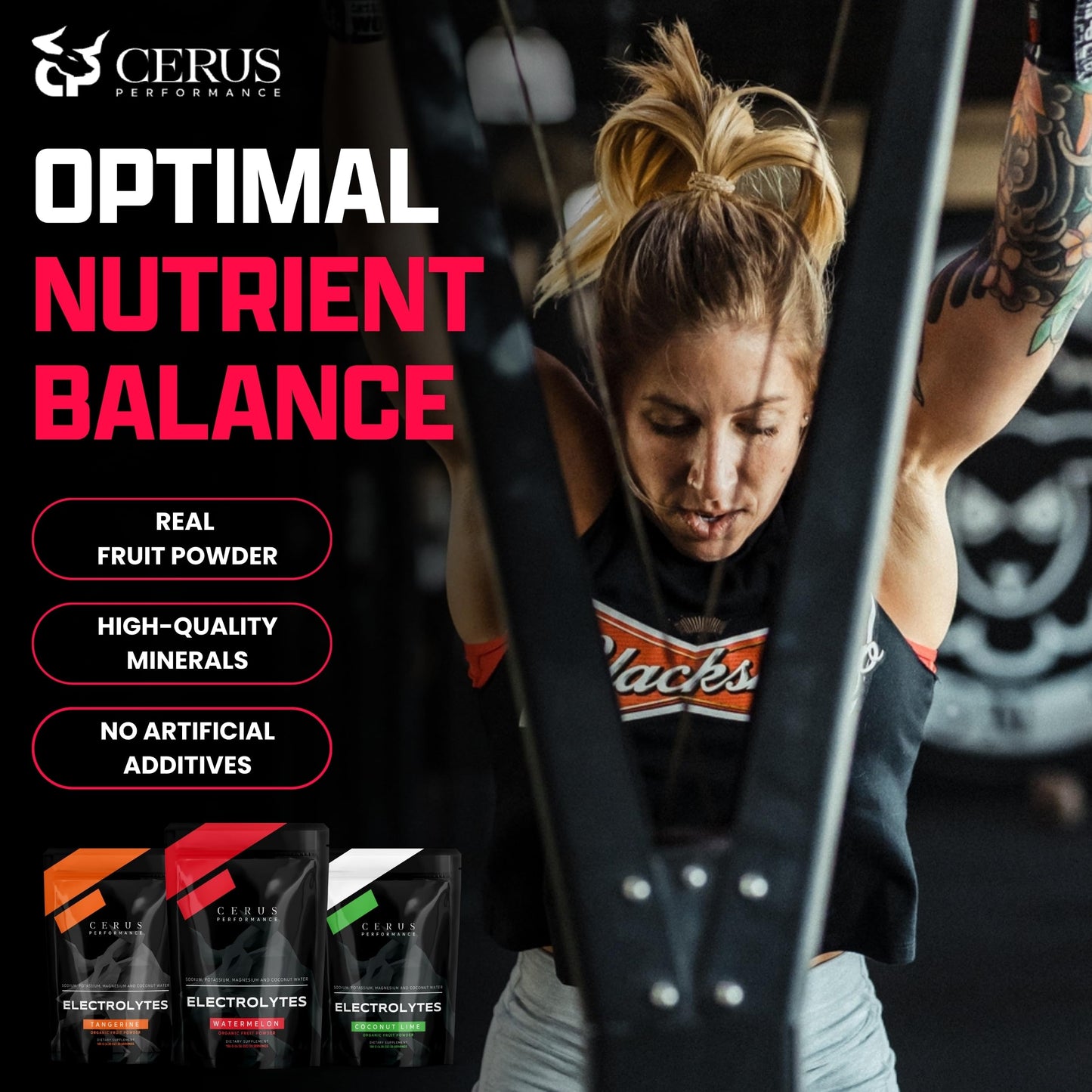 Cerus Performance Electrolyte Powder 6.56 Ounce