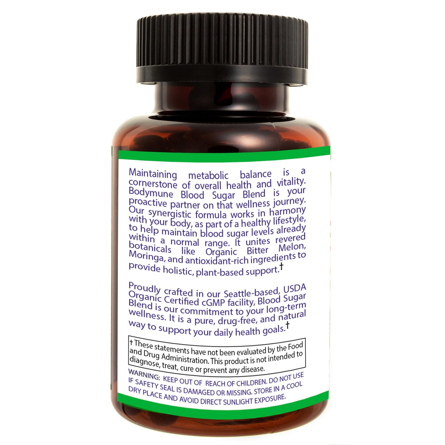 Bodymune Blood Sugar Blend, 30 Capsules
