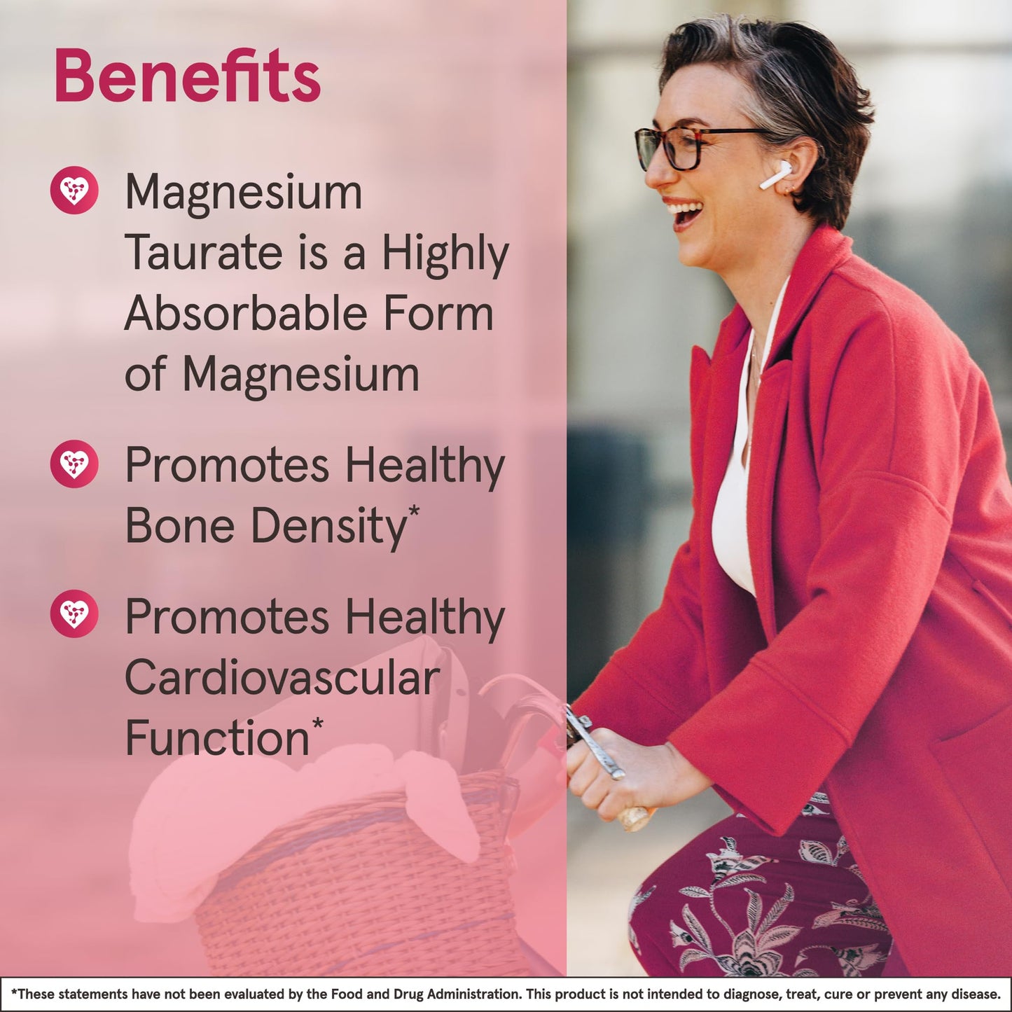 Jarrow Formulas Magnesium Taurate Capsule 90 Count