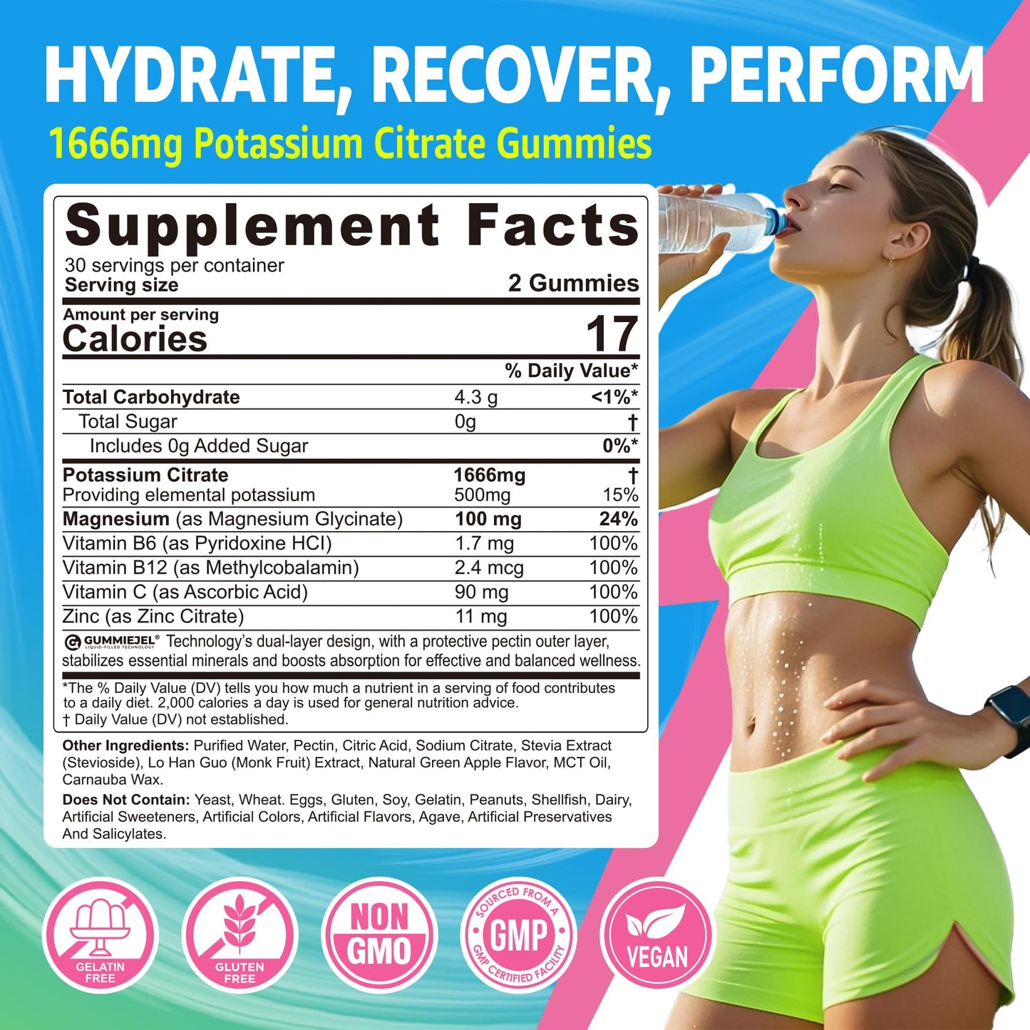 LILICARE Glucosamine Chondroitin 120 Gummies