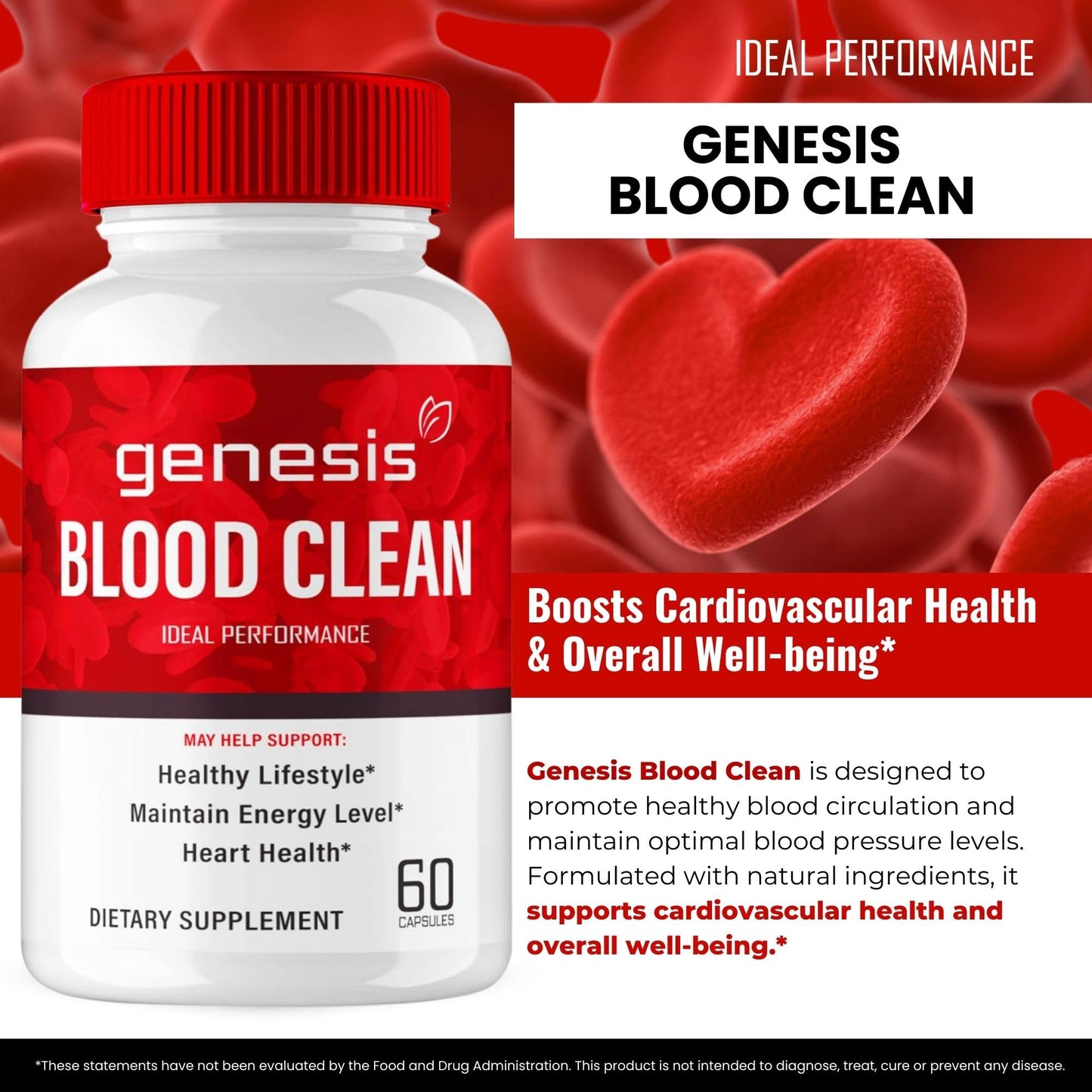 Ideal Performance Genesis Blood Clean Capsules 300