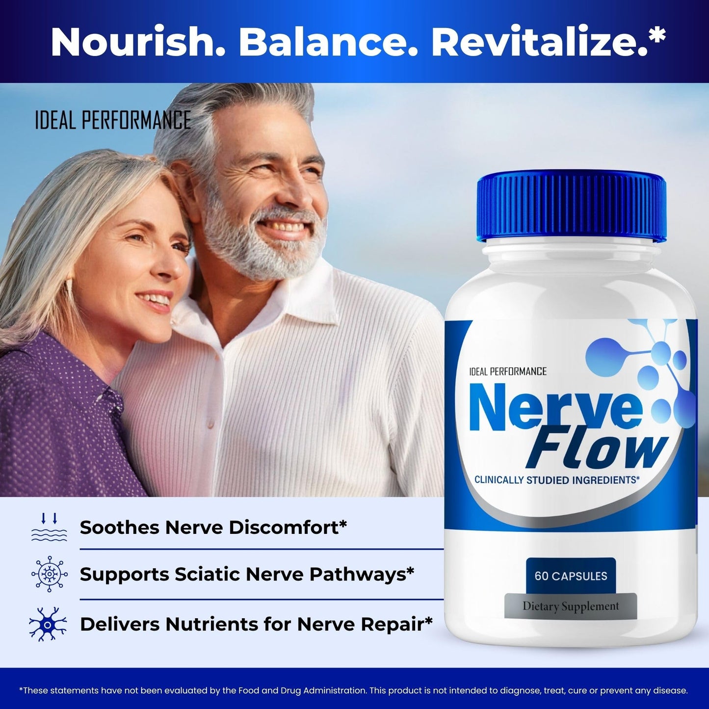 IDEAL PERFORMANCE Nerve Flow for Neuropathy 60 Capsules