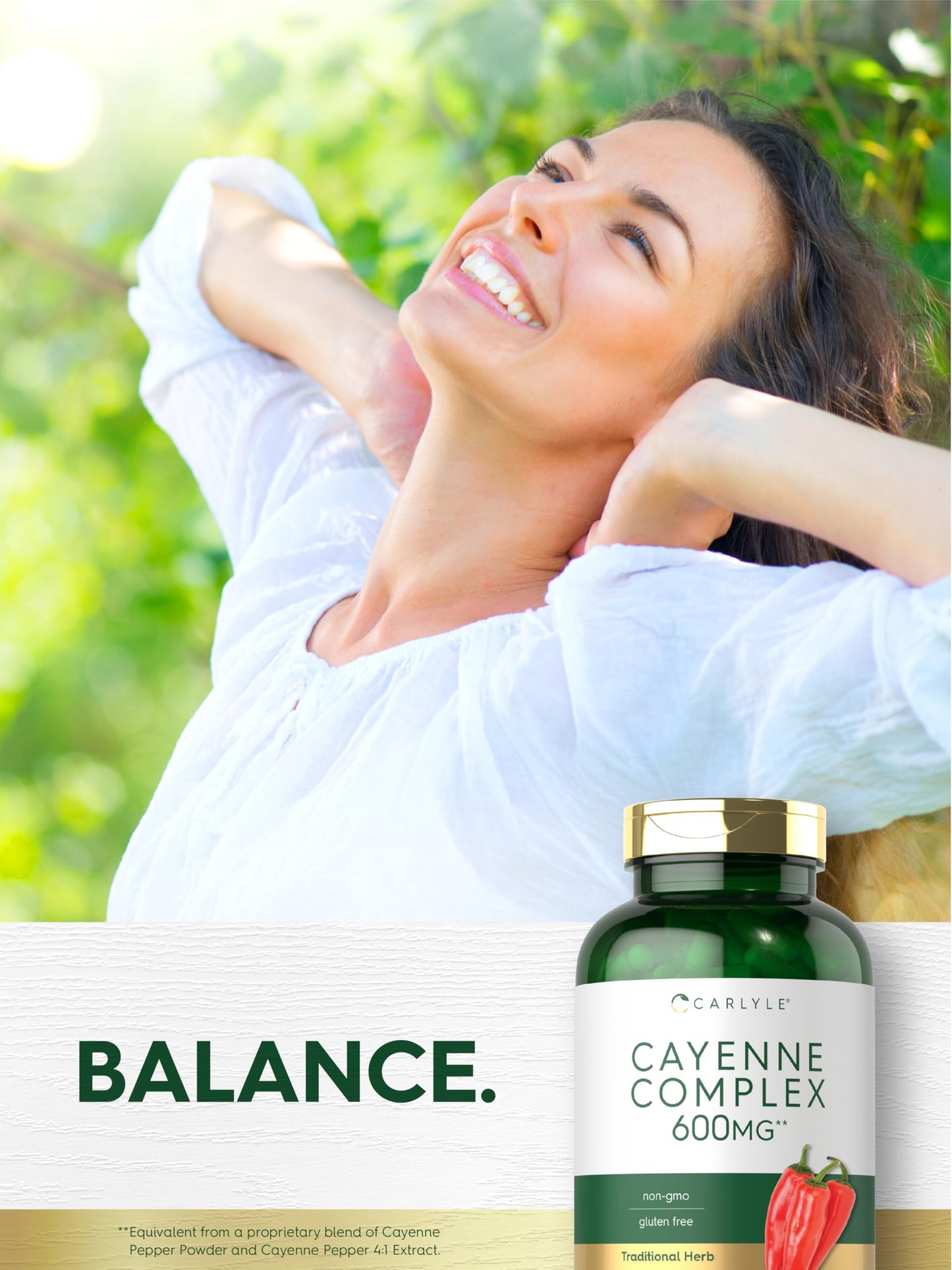 Carlyle Cayenne Pepper 350 Capsules