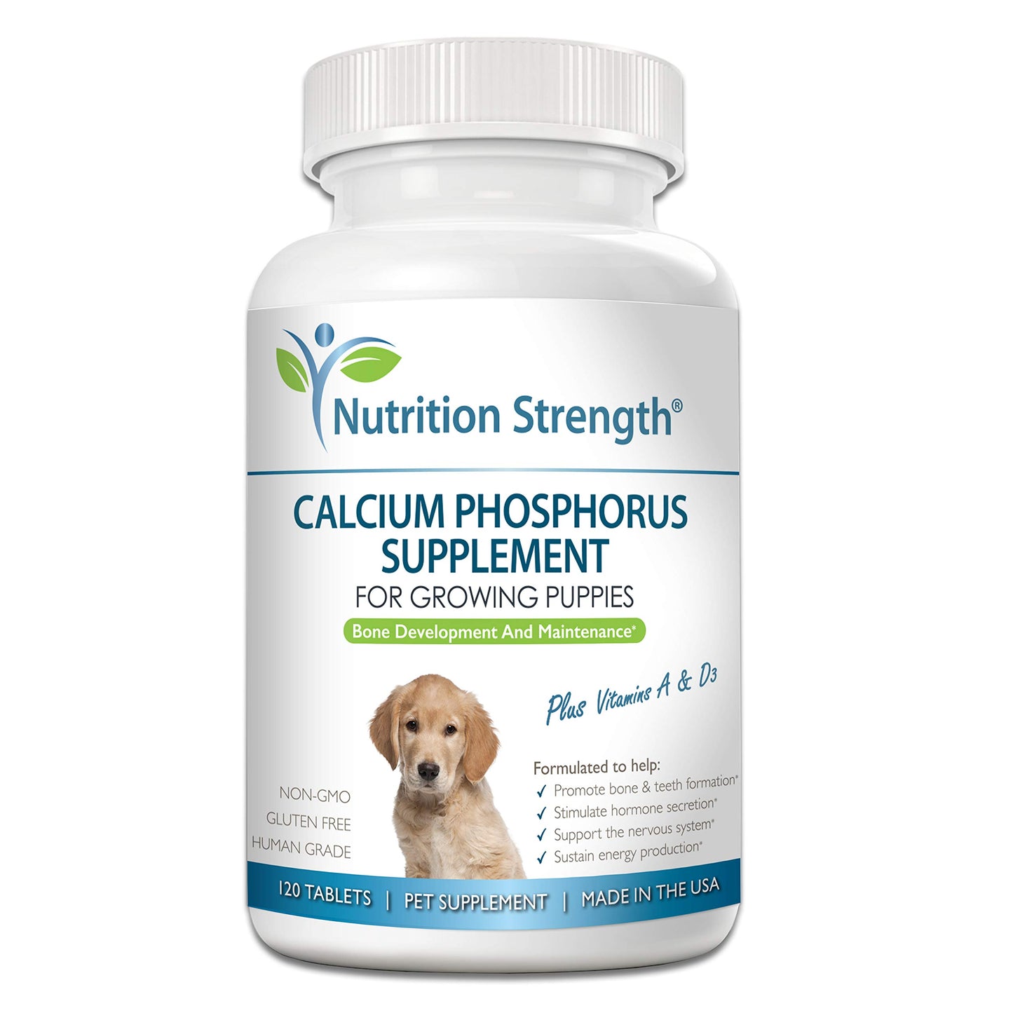 Nutrition Strength Calcium Phosphorus for Dogs 120 Tablets
