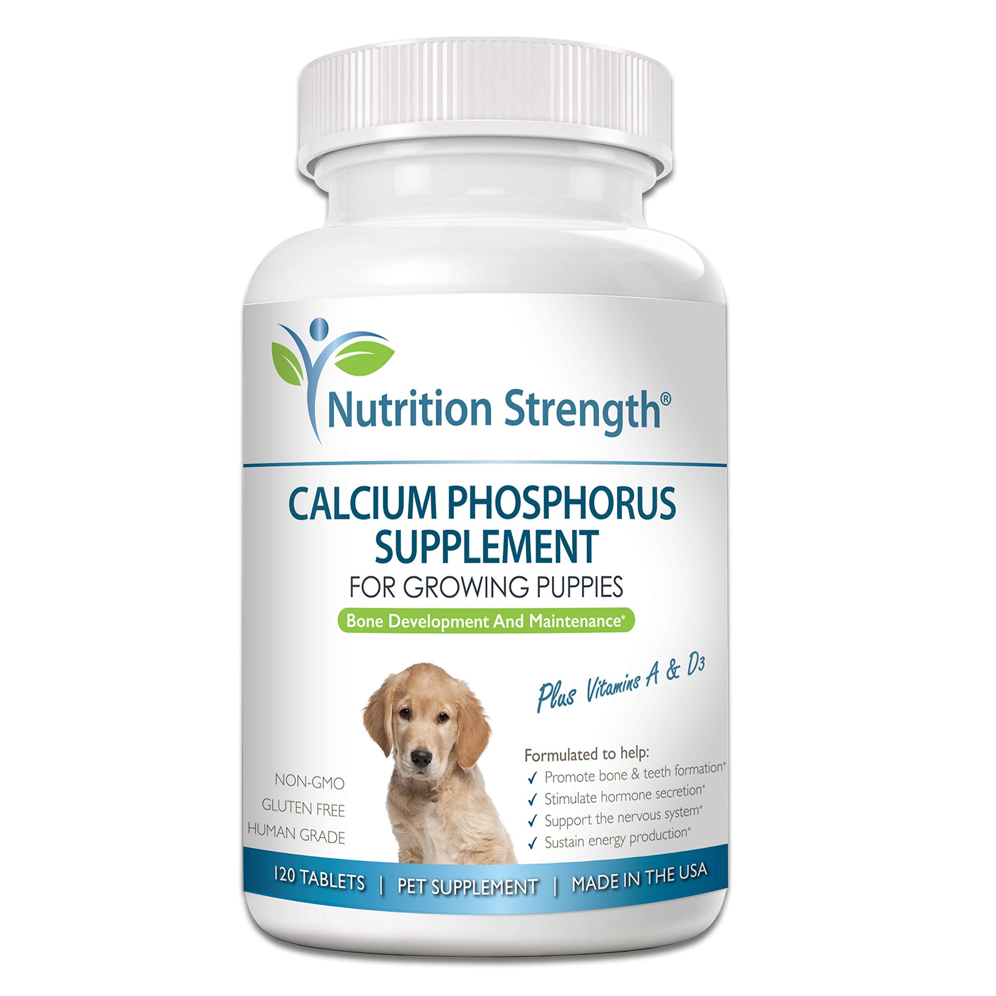 Nutrition Strength Calcium Phosphorus for Dogs 120 Tablets