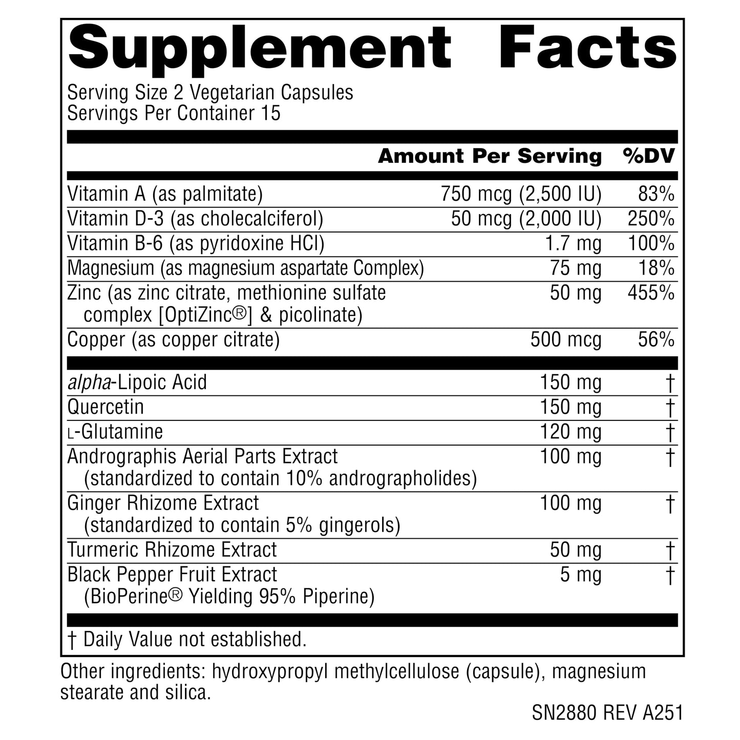 Source Naturals Wellness ZincMunity 50 mg Zinc Vegetarian Capsules, 30 Count
