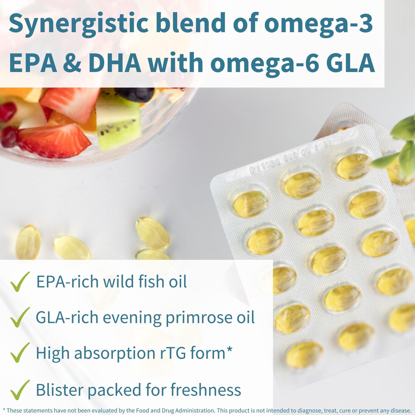 Igennus Healthcare Nutrition Pharmepa RTG Omega 3 EPA DHA Fatty Acids 1000mg, 60 Softgels