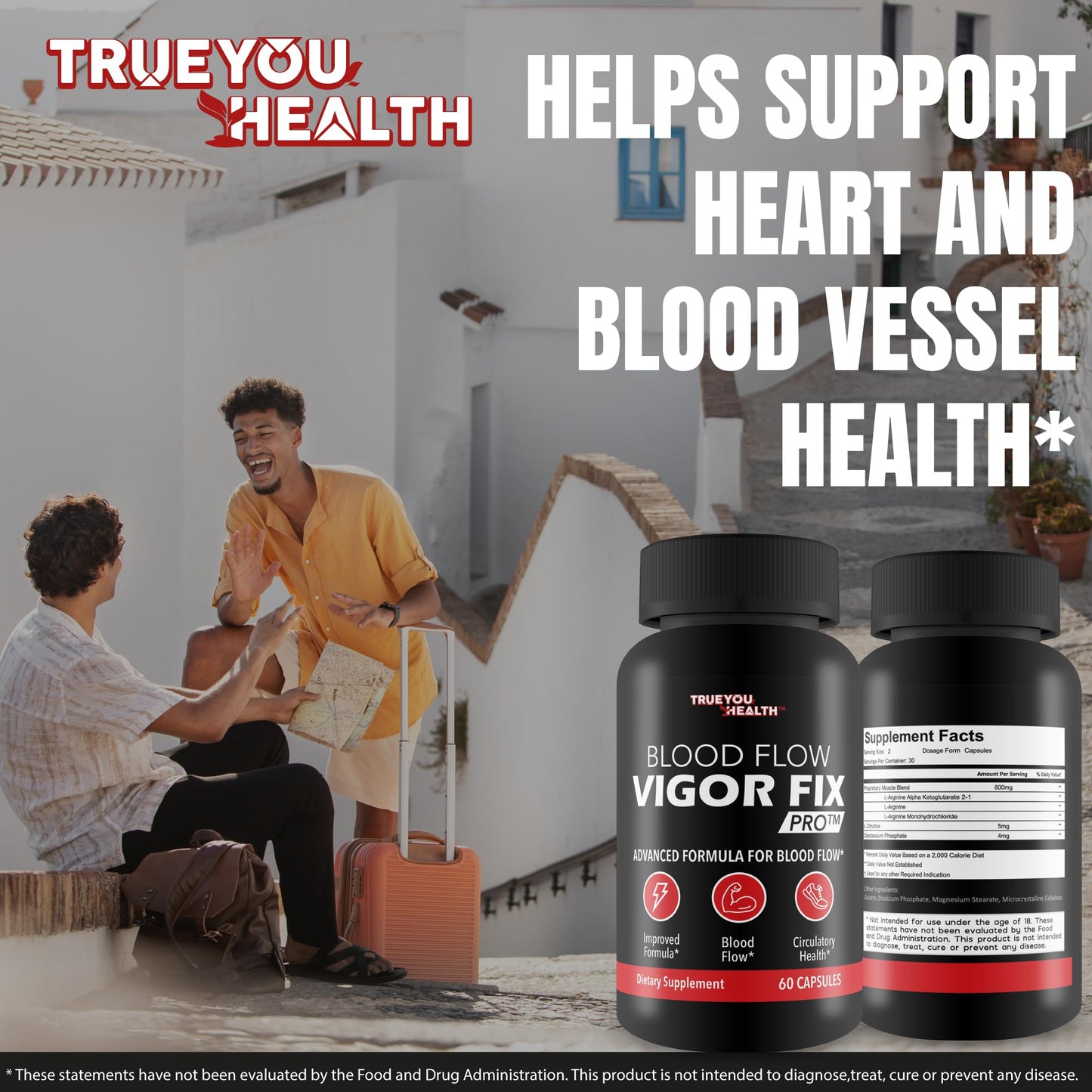 True You Health Blood Flow Vigor Fix Pro Capsule 60 Capsules
