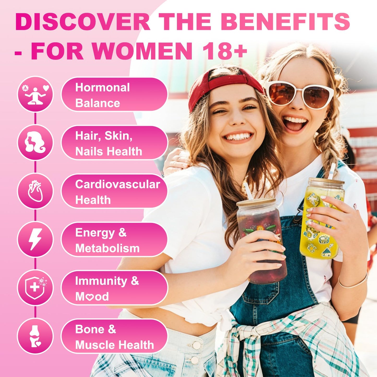 Sijigood Methylated Multivitamin Gummies for Women, 180 Count