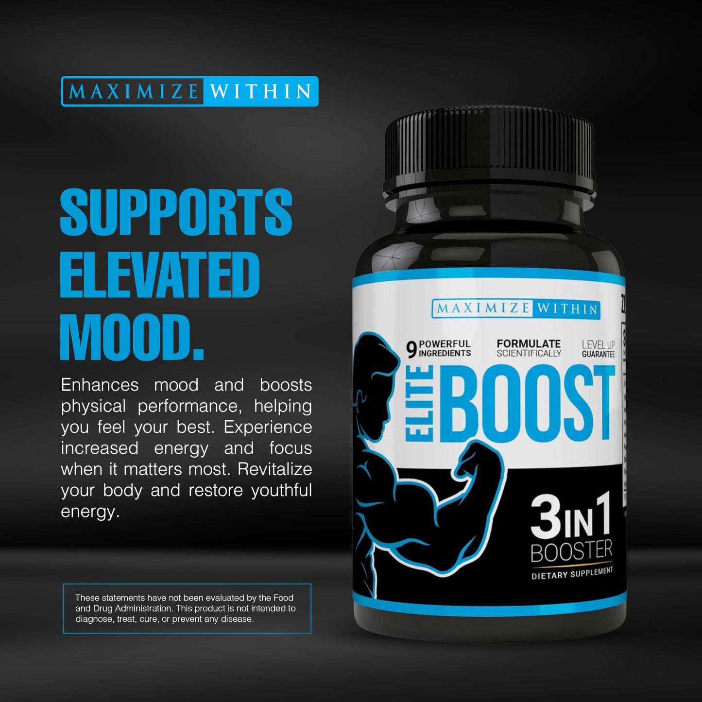 Maximum Slim Elite Boost 3 in 1 Formula 1 Capsule