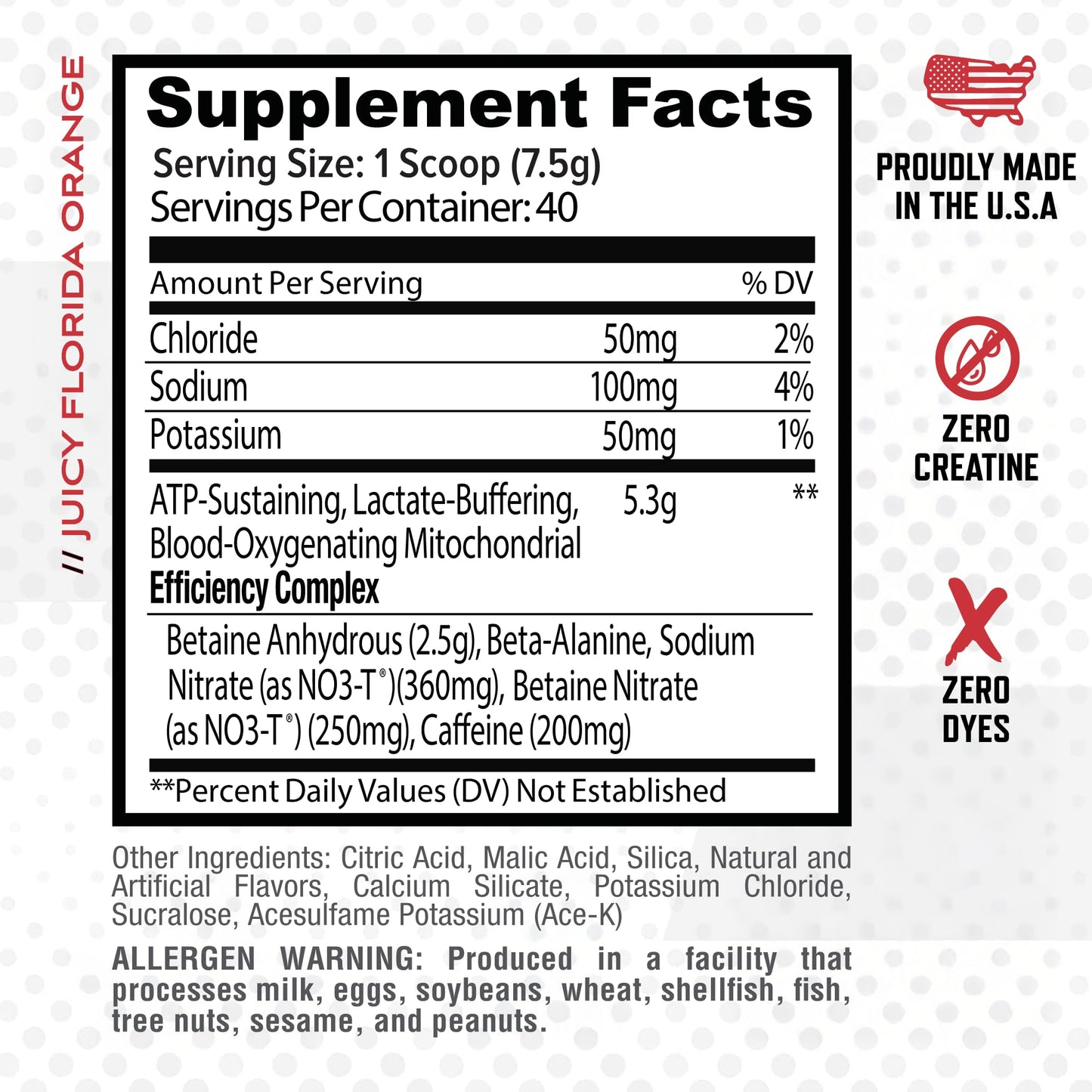 Purus Labs Condense Endurance & Pump Enhancing Pre Workout Powder 10.6