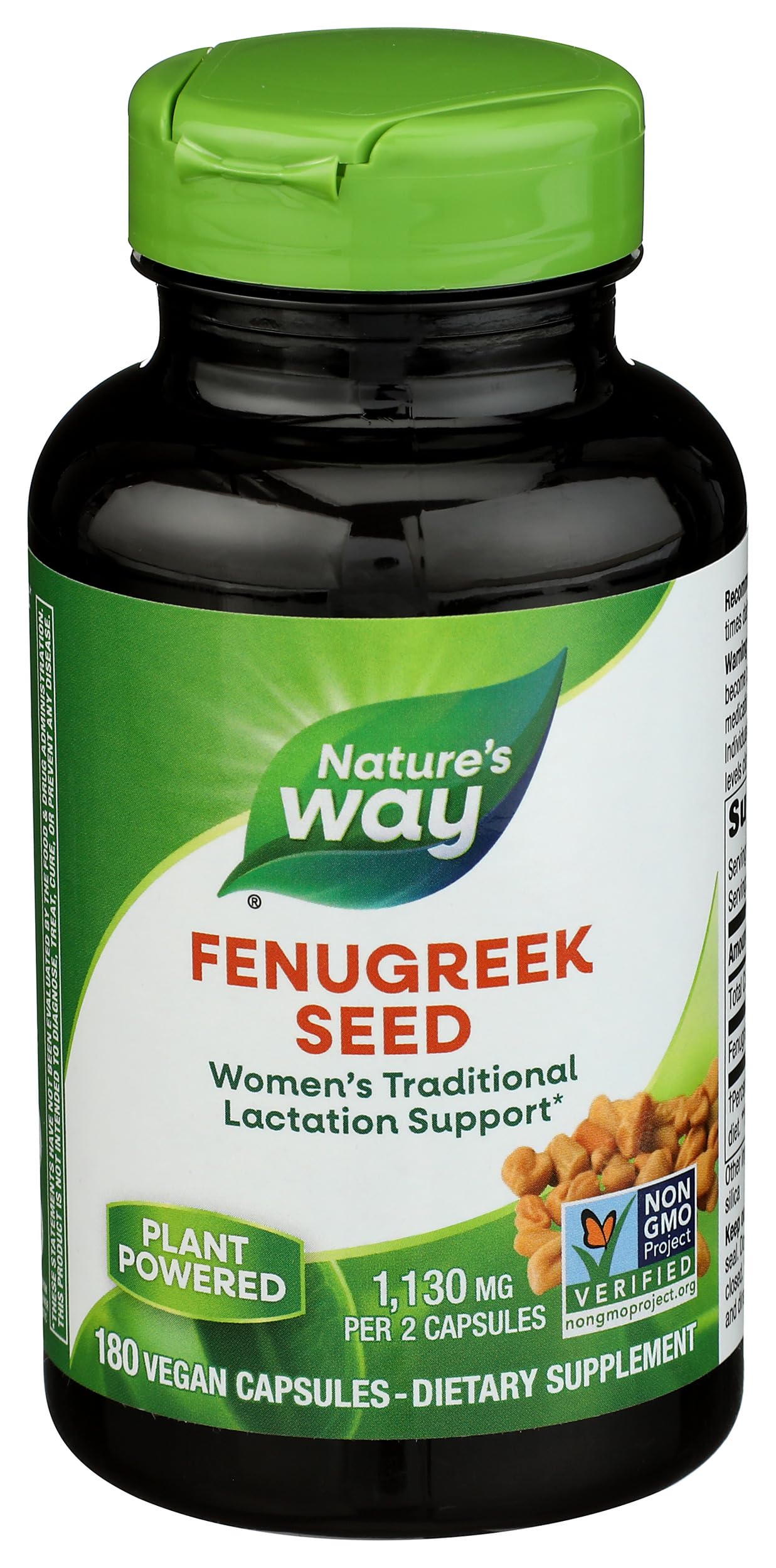 Nature's Way Fenugreek Seed Tablets, 180 Count