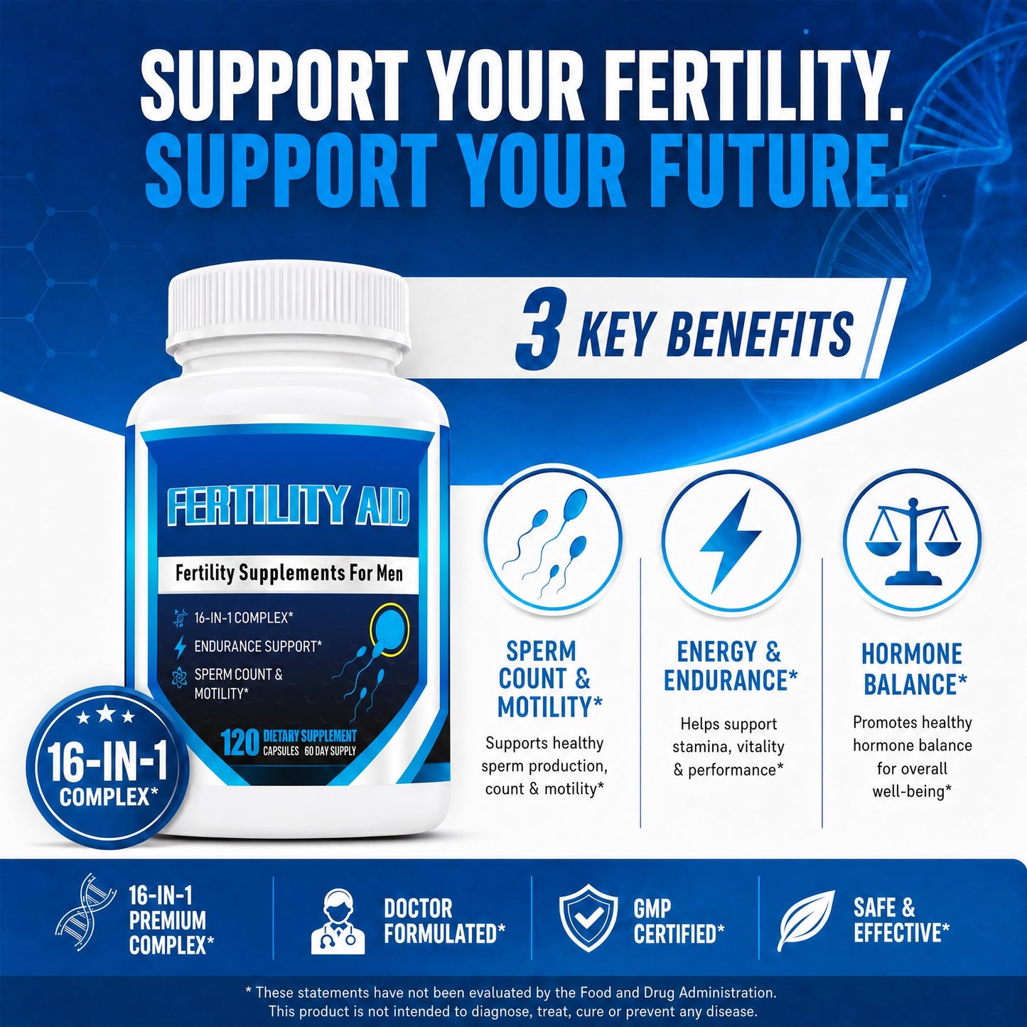 Ulvara Male Fertility Supplements Capsule, 120 Count