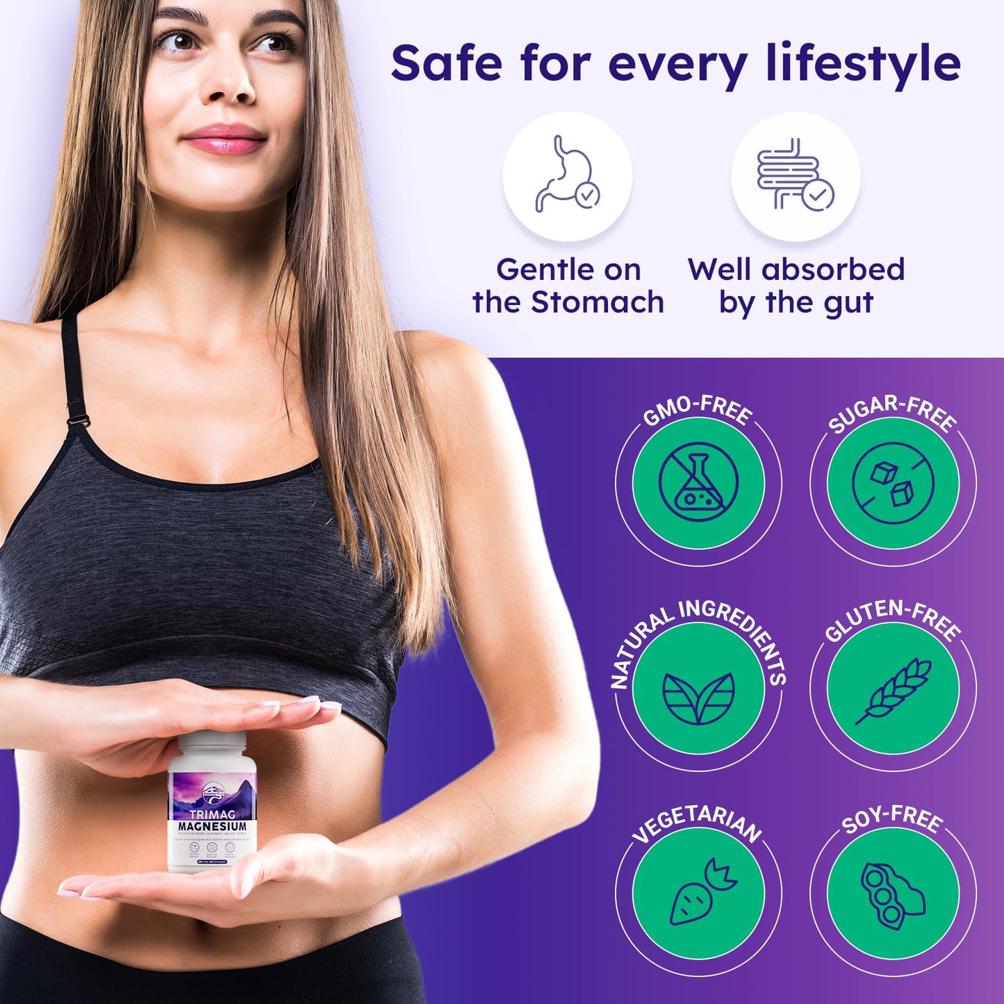 Keystone Peak Triple Magnesium Complex Capsules 120 Count