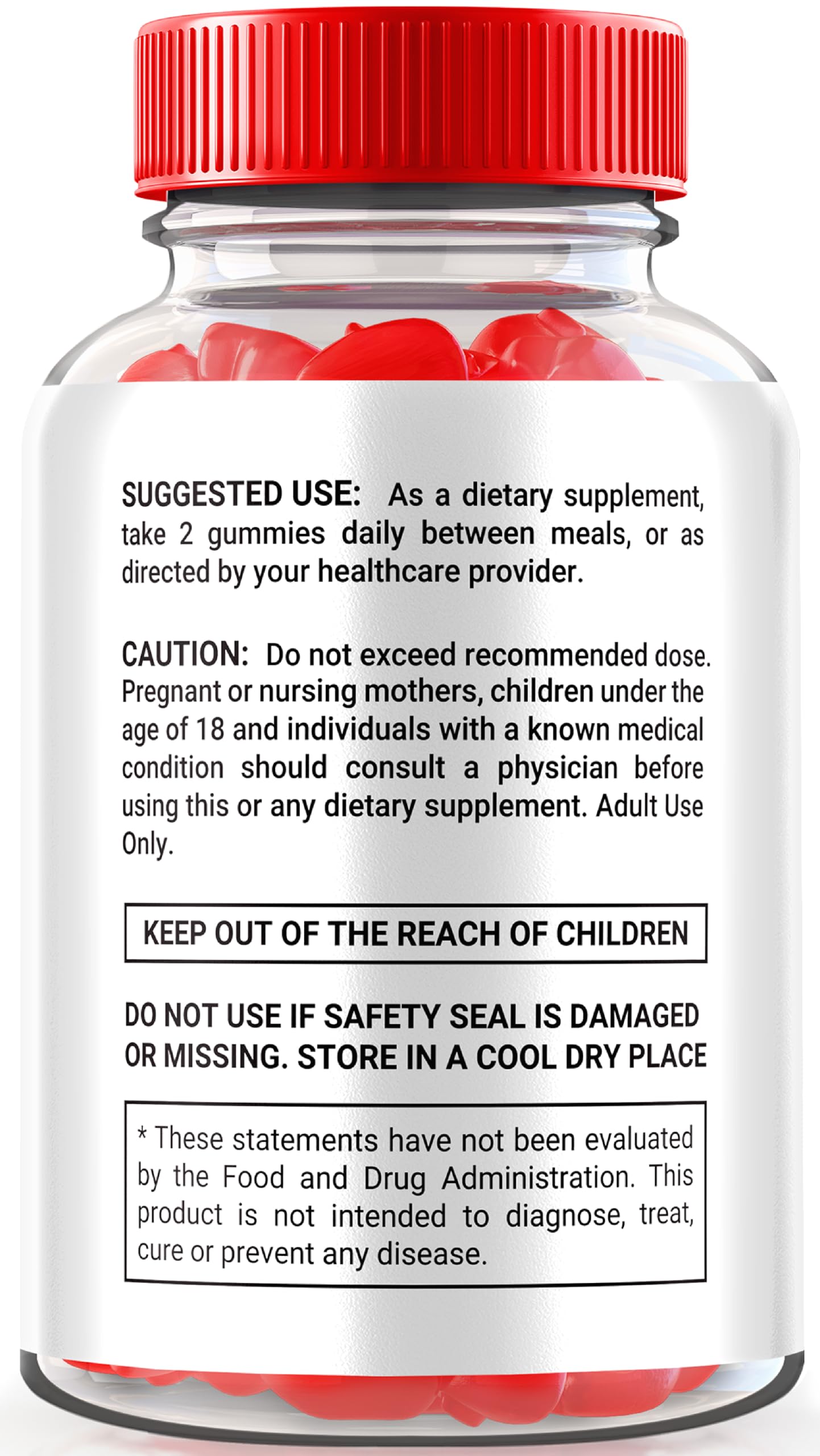 NutraRize Rapid Lean Keto ACV Gummies, 60 Gummies