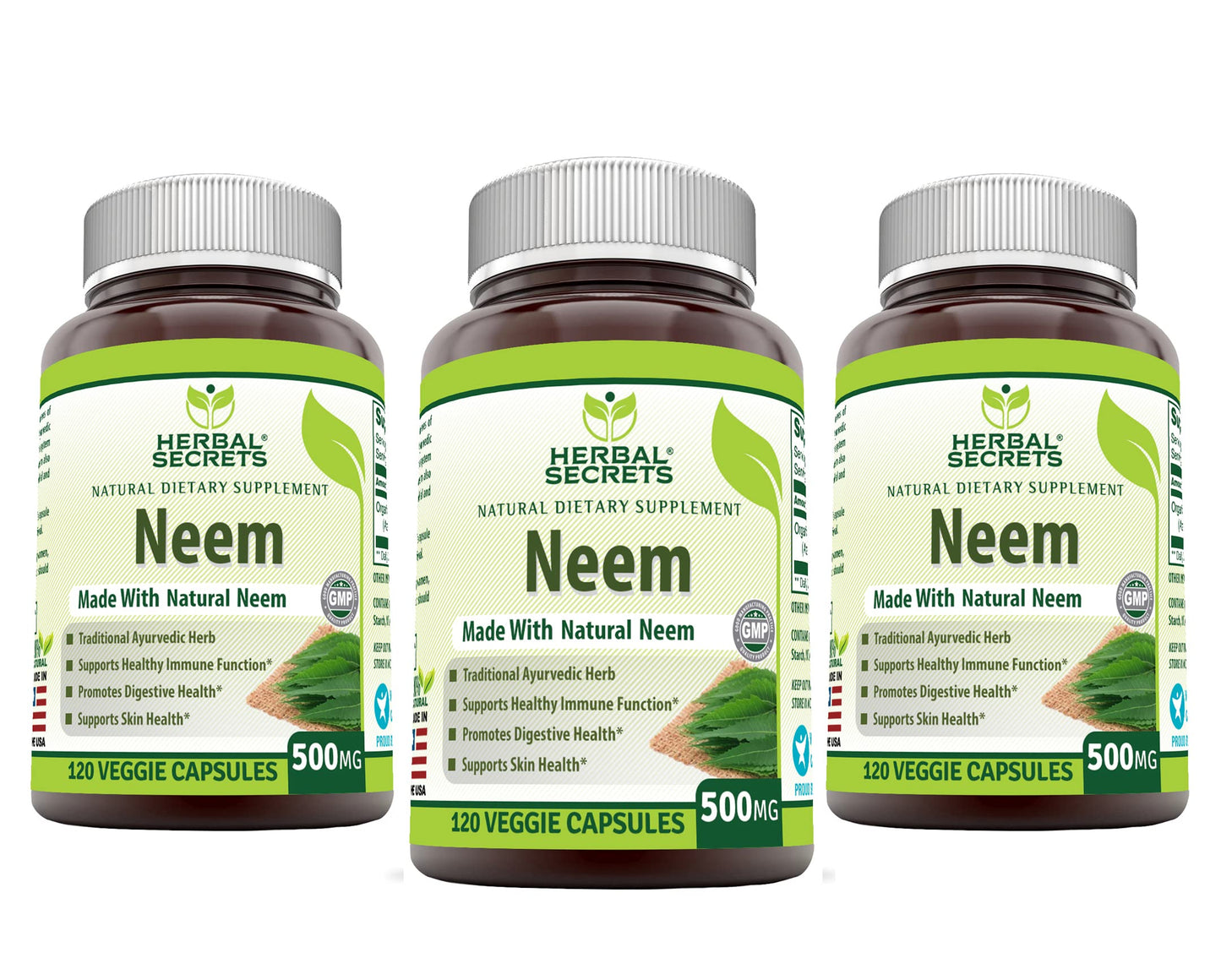 Herbal Secrets Neem Supplement Capsule, 1 Count