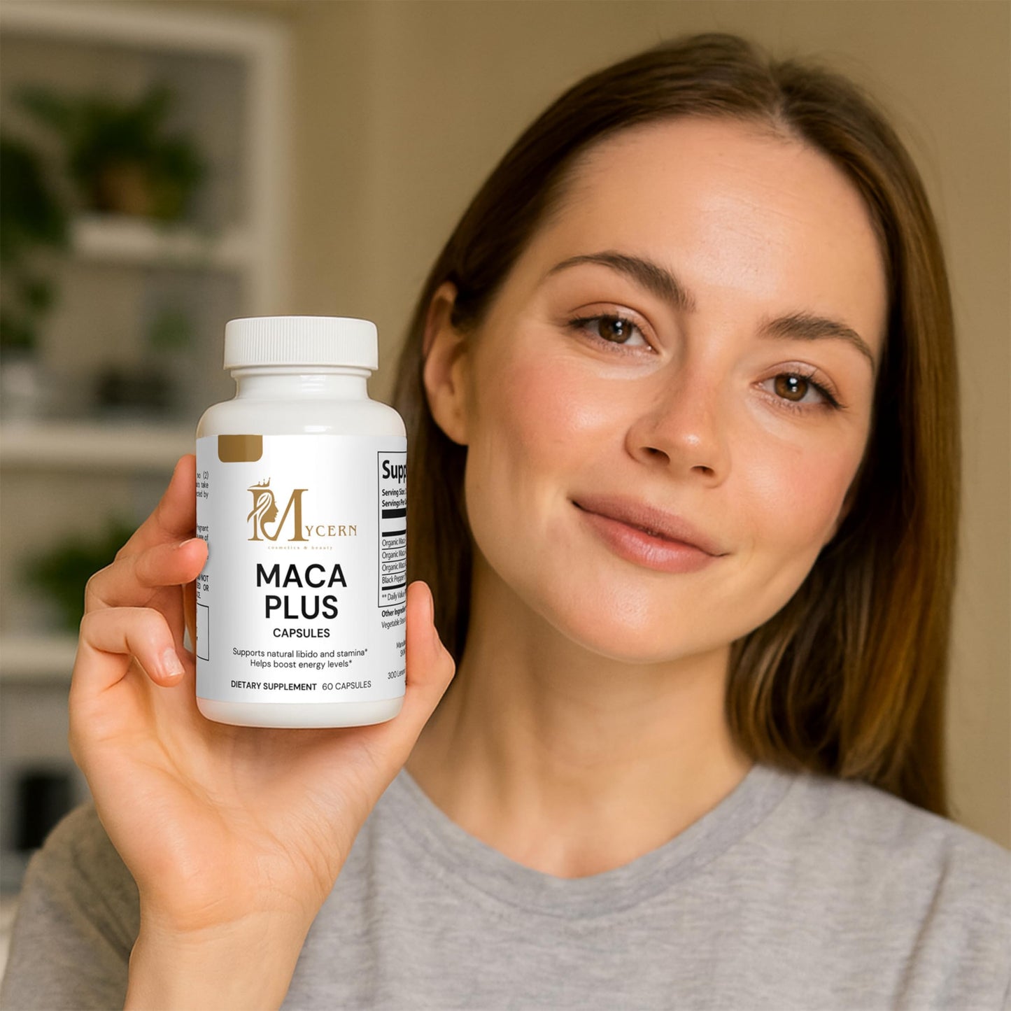 Mycern Maca Plus Capsules, 60 Count